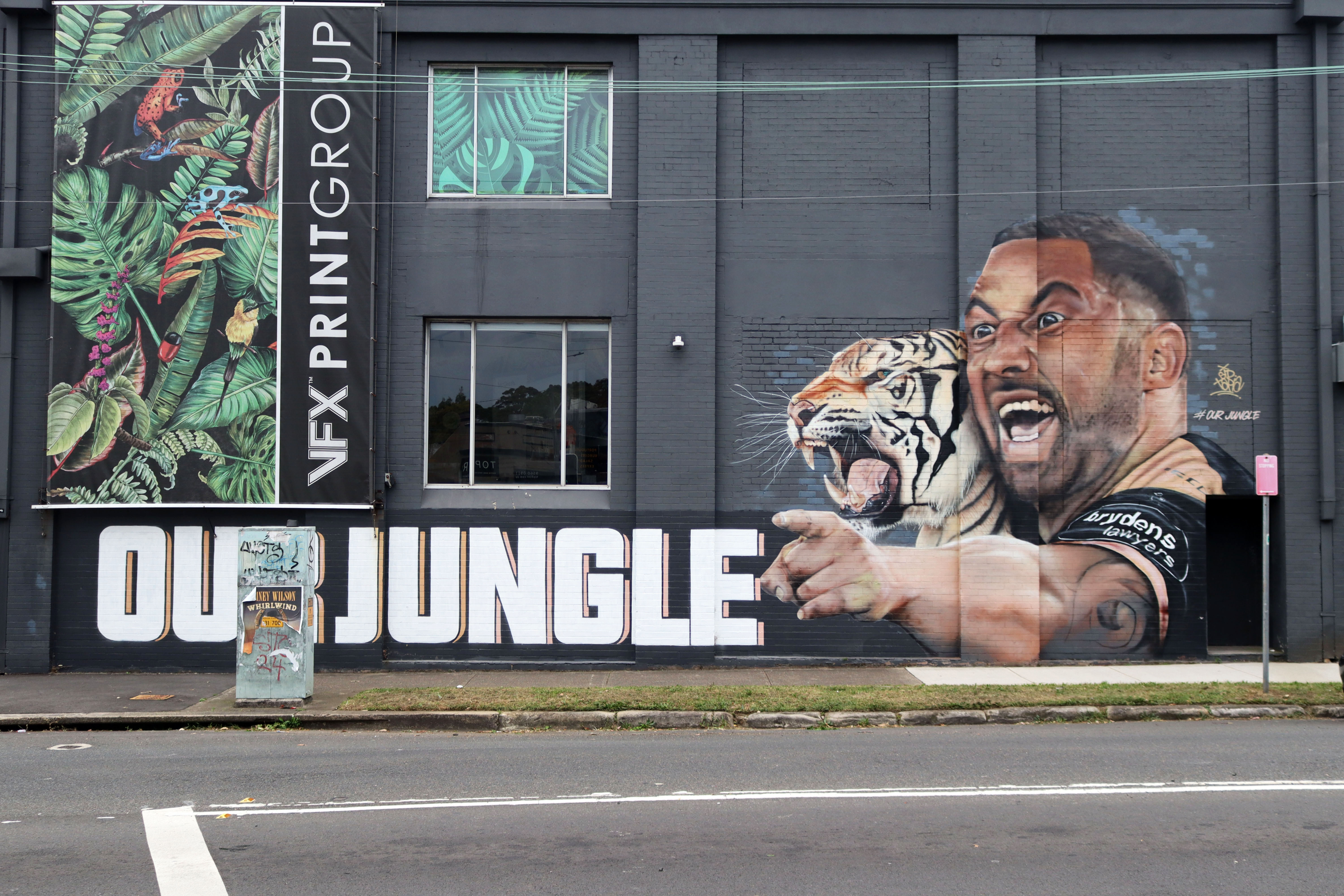 On the Bus/Our Jungle by Sid Tapia | Street Art NSW