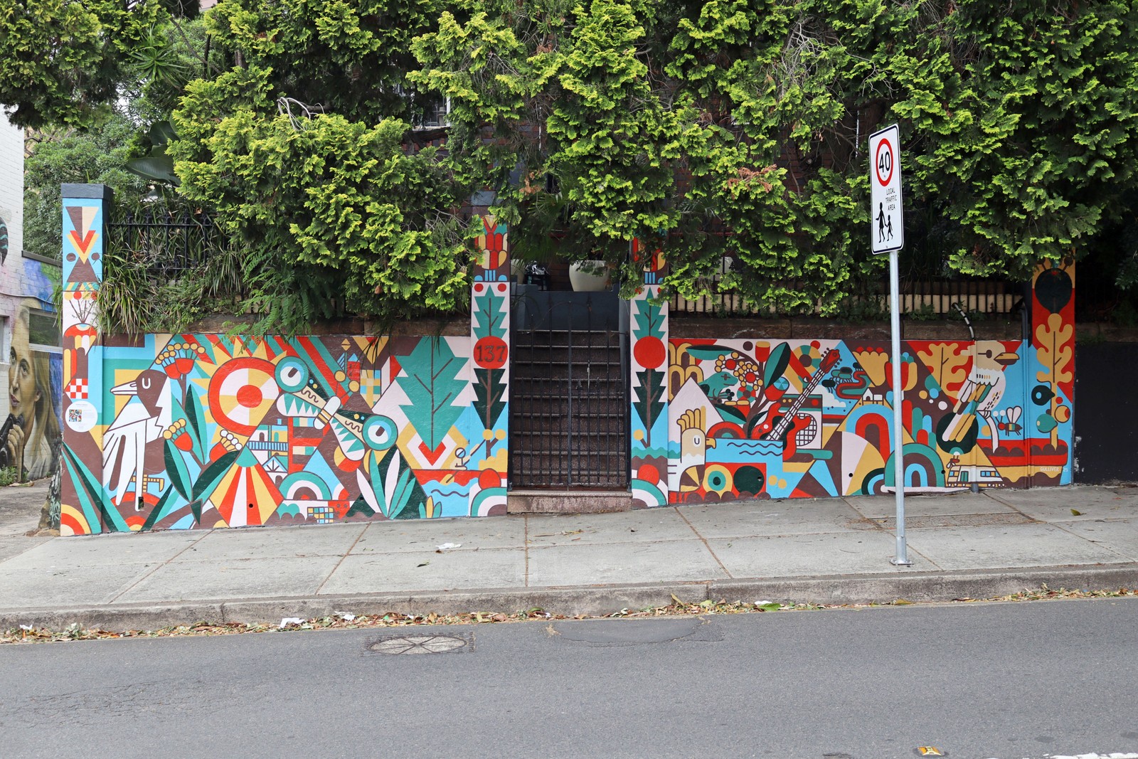 A Pattern of Activity by James Gulliver Hancock | Street Art NSW