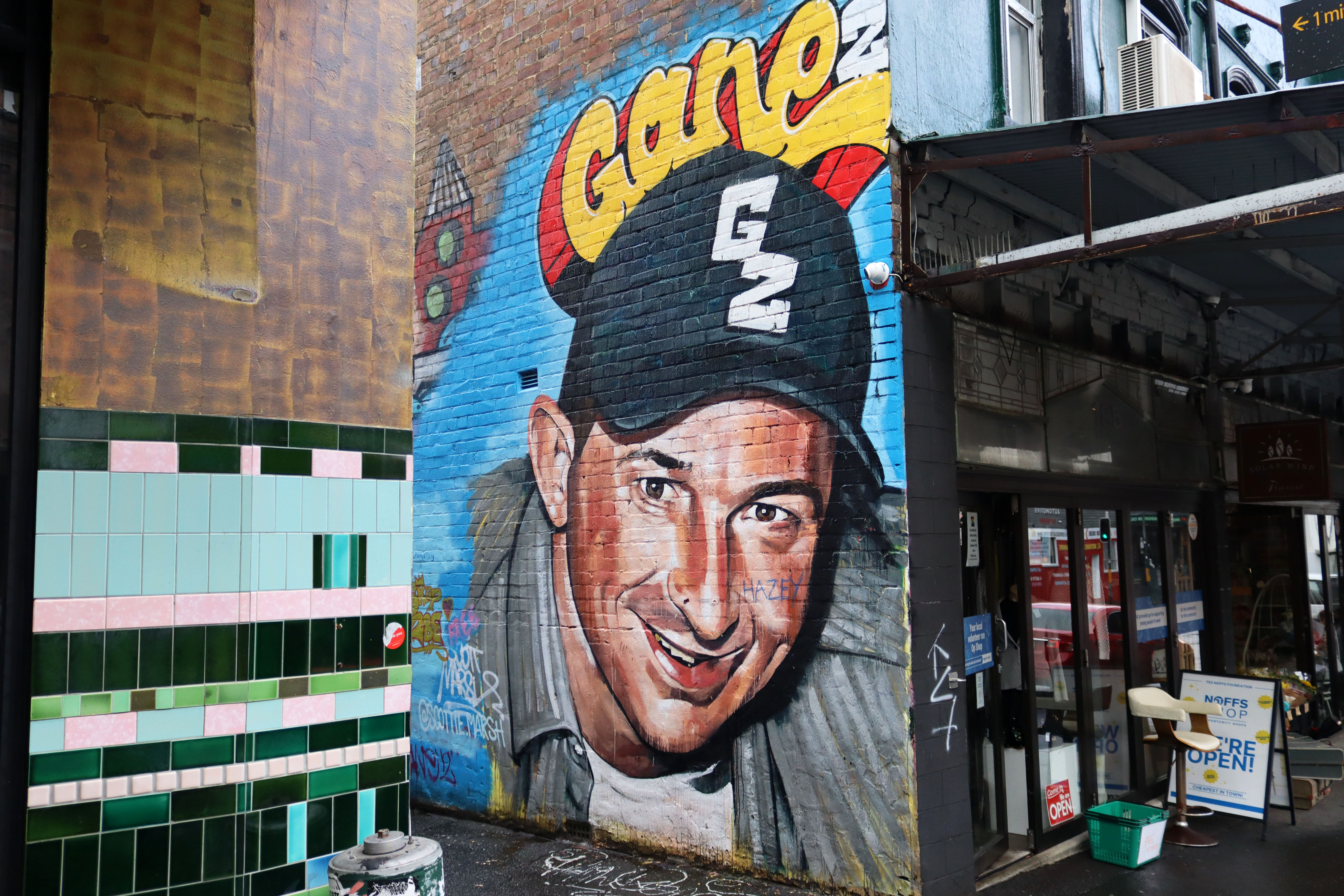 Gane2 by Scott Marsh | Street Art NSW