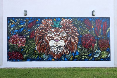 Lion With Australian Natives