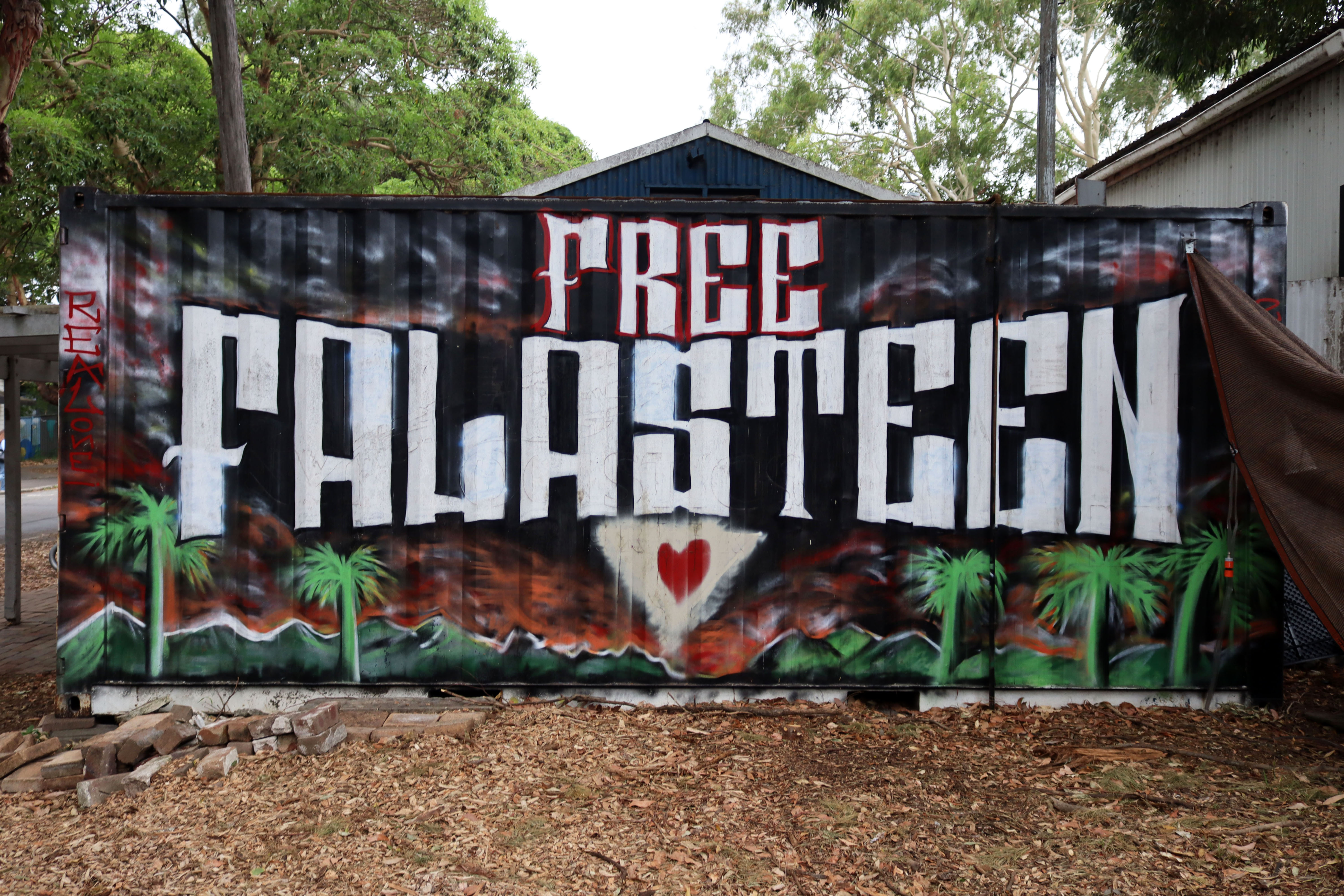 Free Falasteen by Real One Six One | Street Art NSW