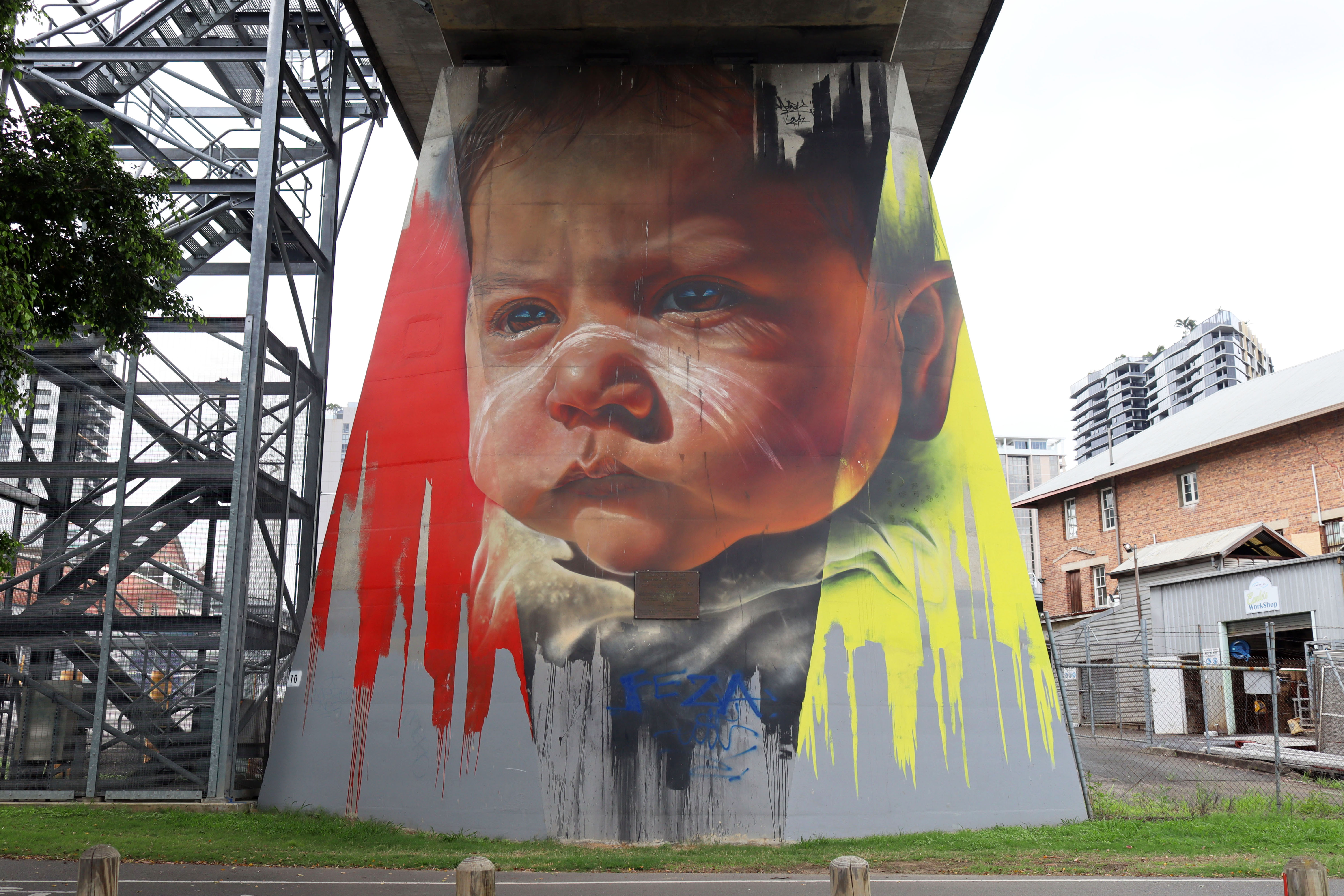 Untitled by Adnate | Street Art NSW