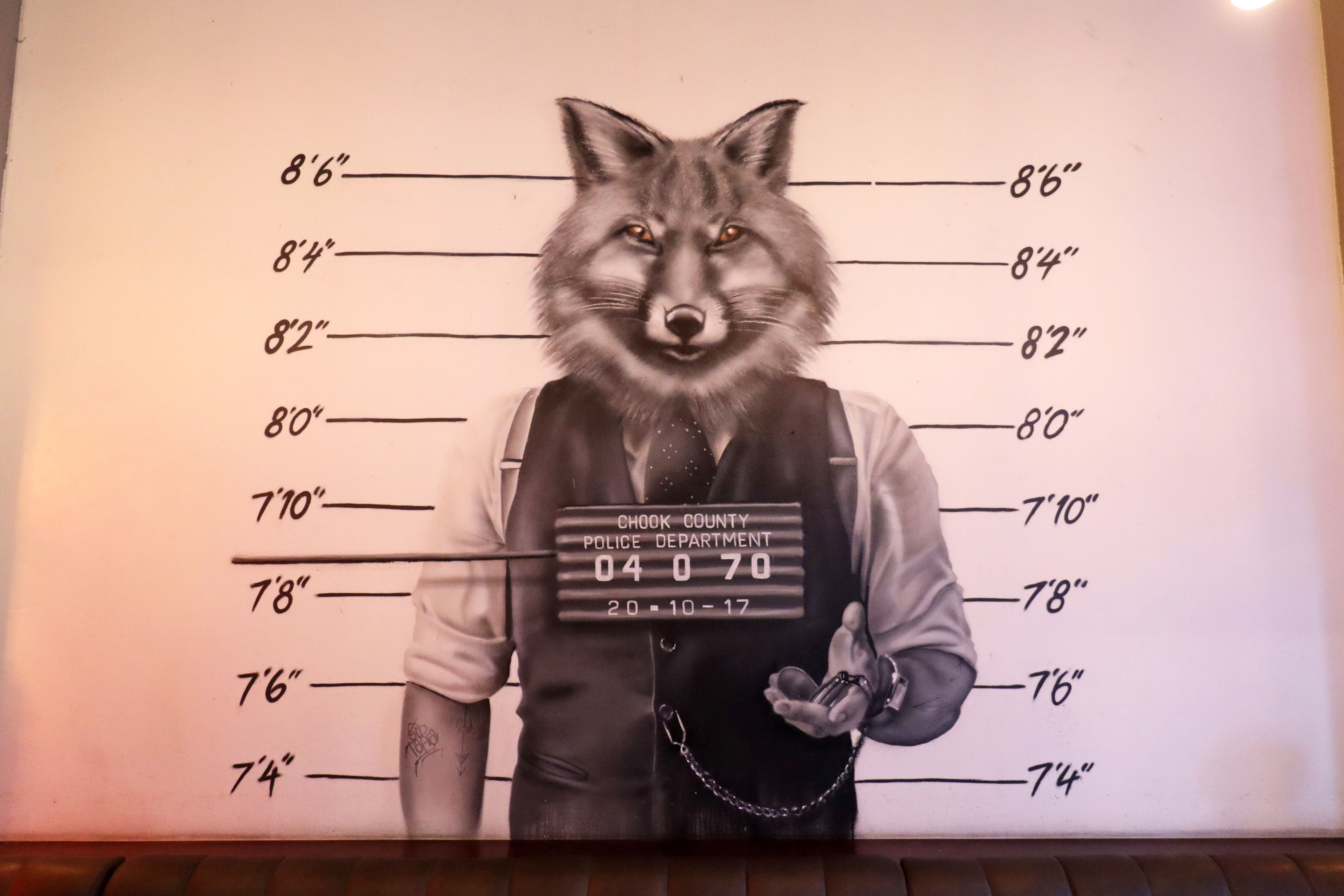 Mr Fox by Sid Tapia | Street Art NSW