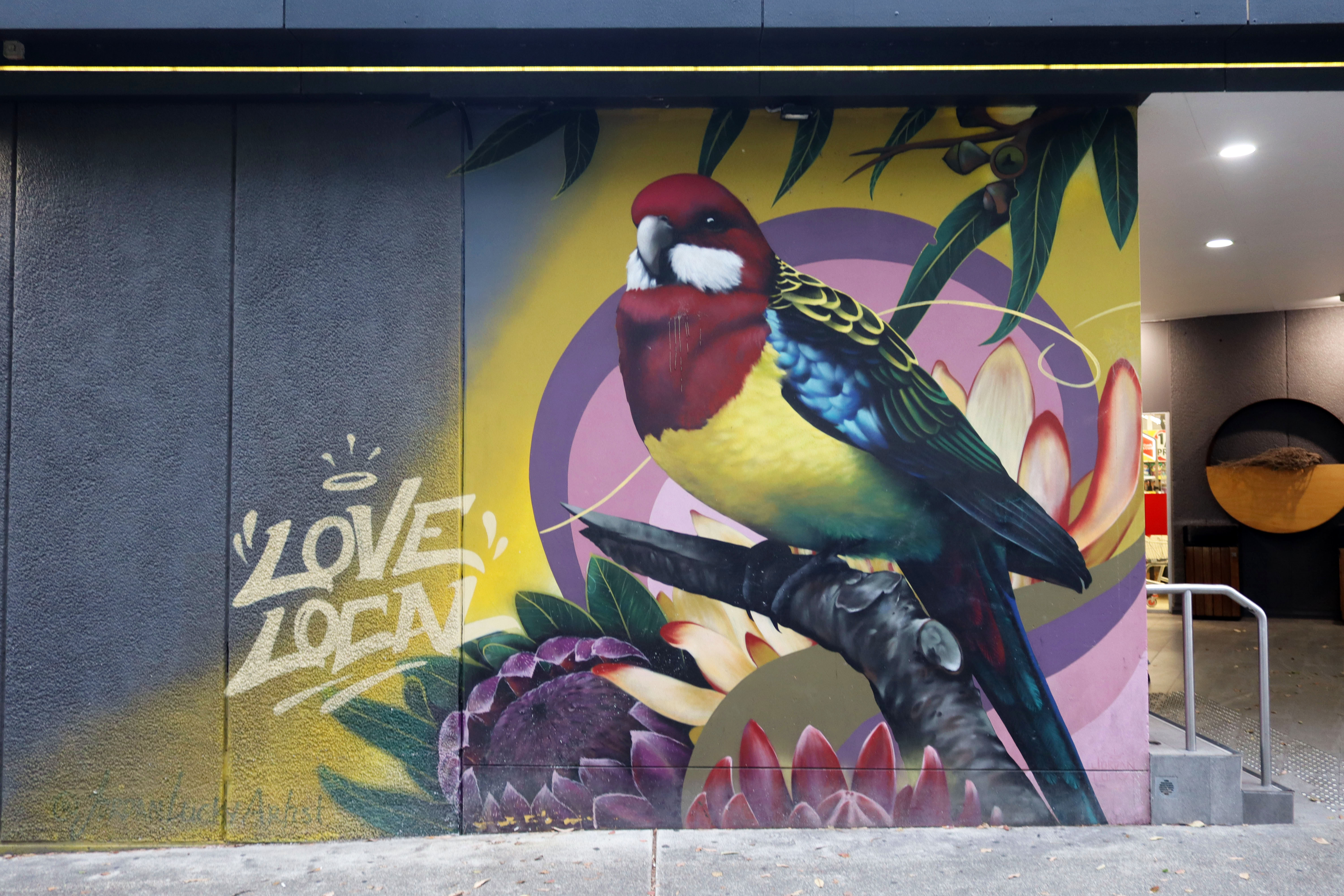 Love Local by Jordan Lucky | Street Art NSW