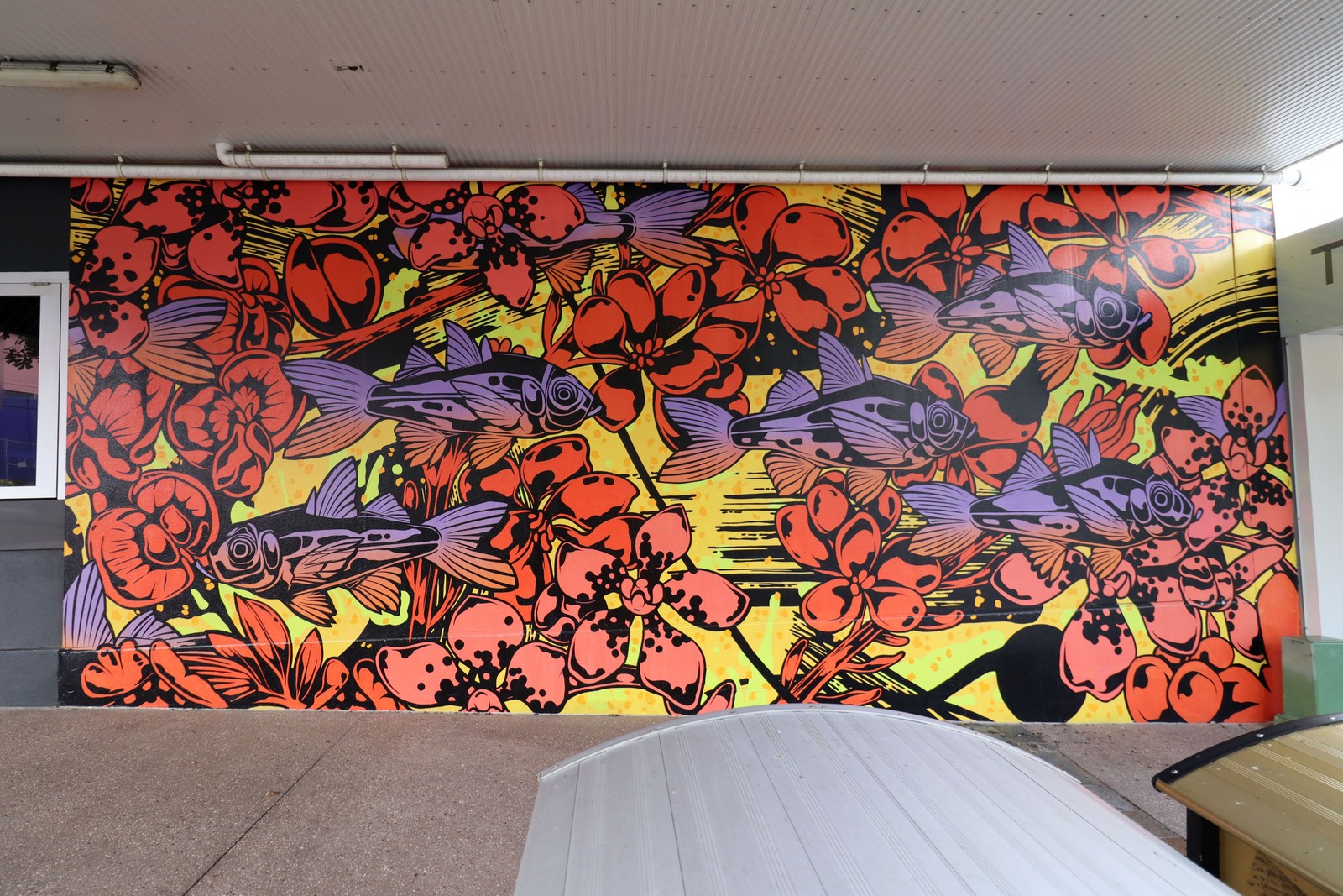 The Looking Glass Fish in the Deep Hue Sea by George Rose | Street Art NSW