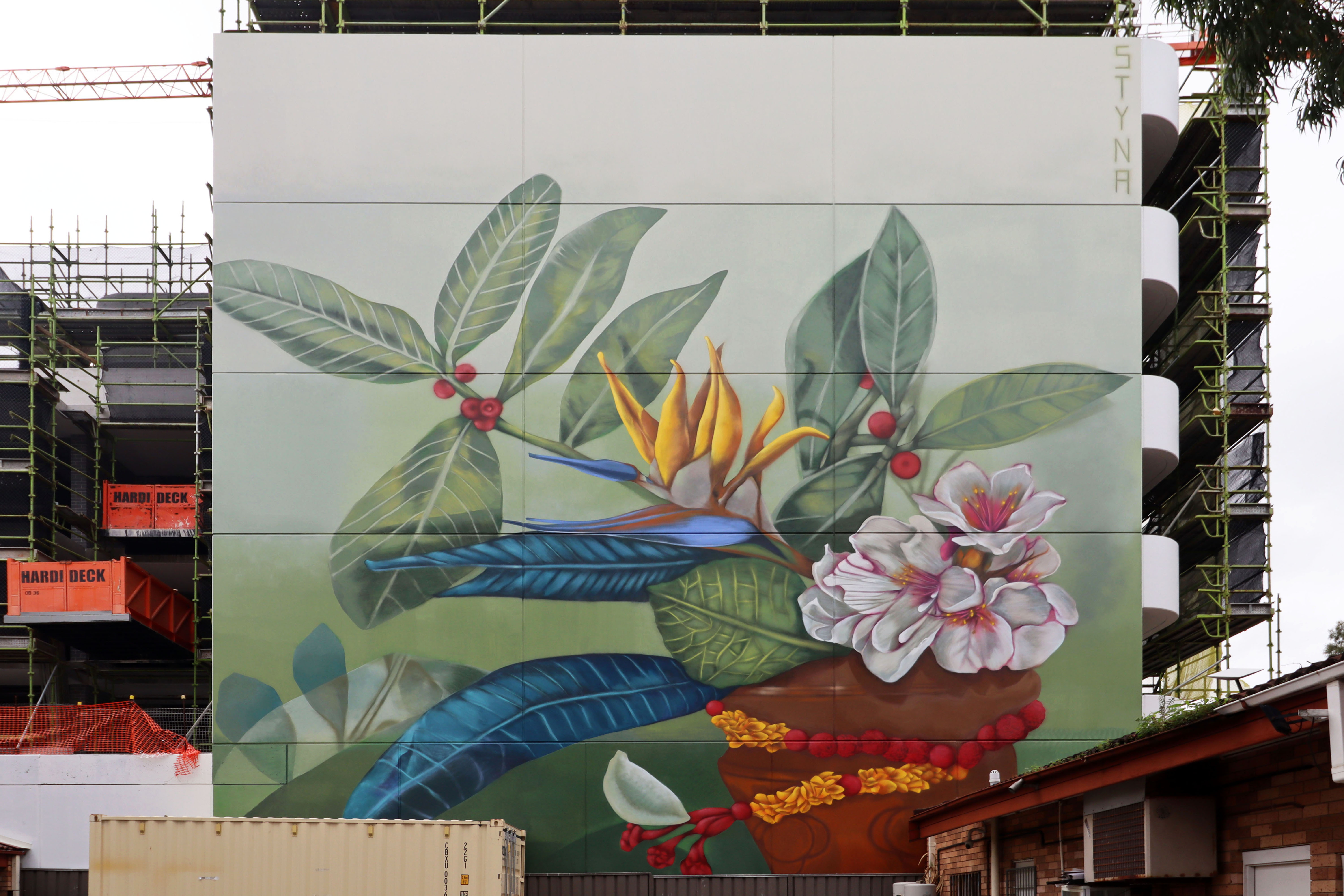 Living Layers by Stynabyna | Street Art NSW