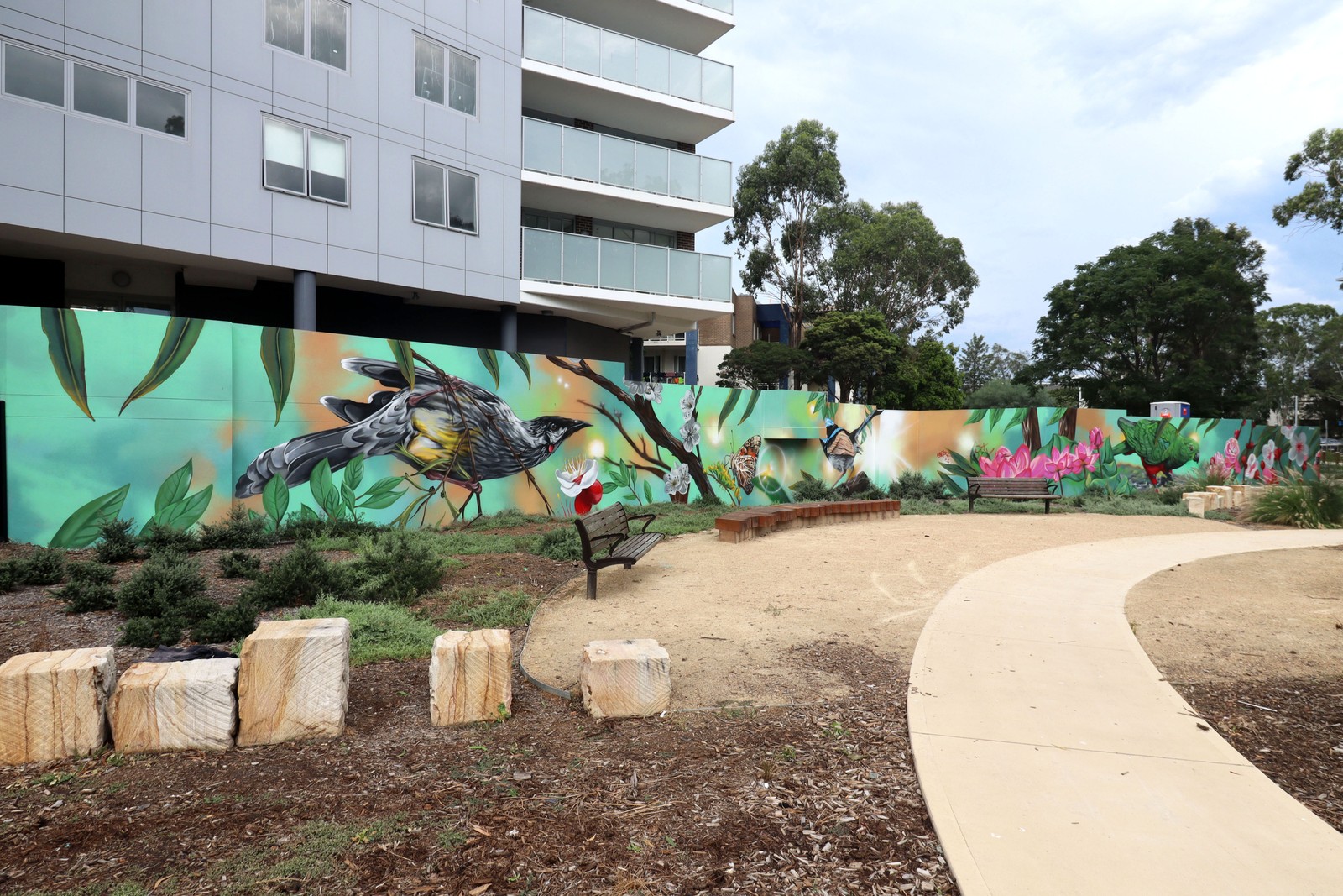 Secret Garden by Reubszz | Street Art NSW