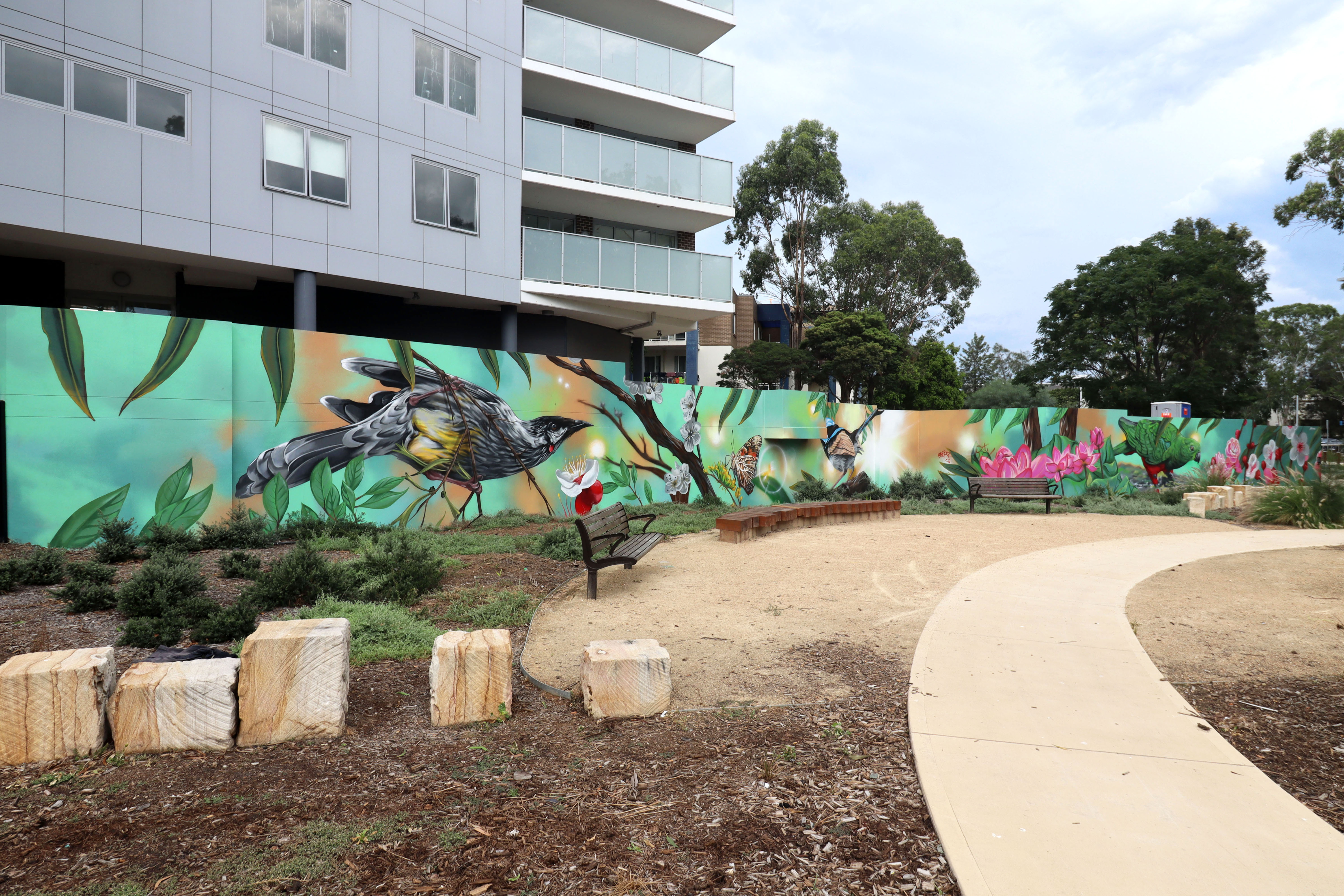 Secret Garden by Reubszz | Street Art NSW