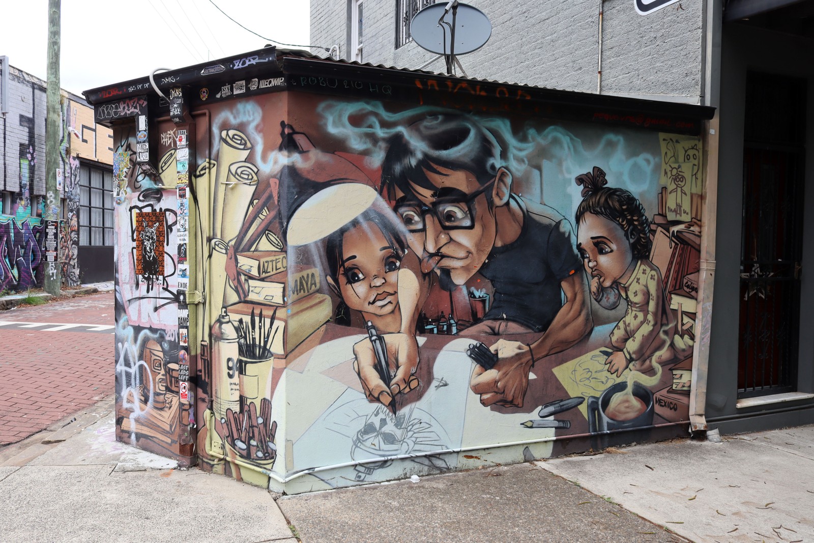 Inspiraciones by Peque | Street Art NSW