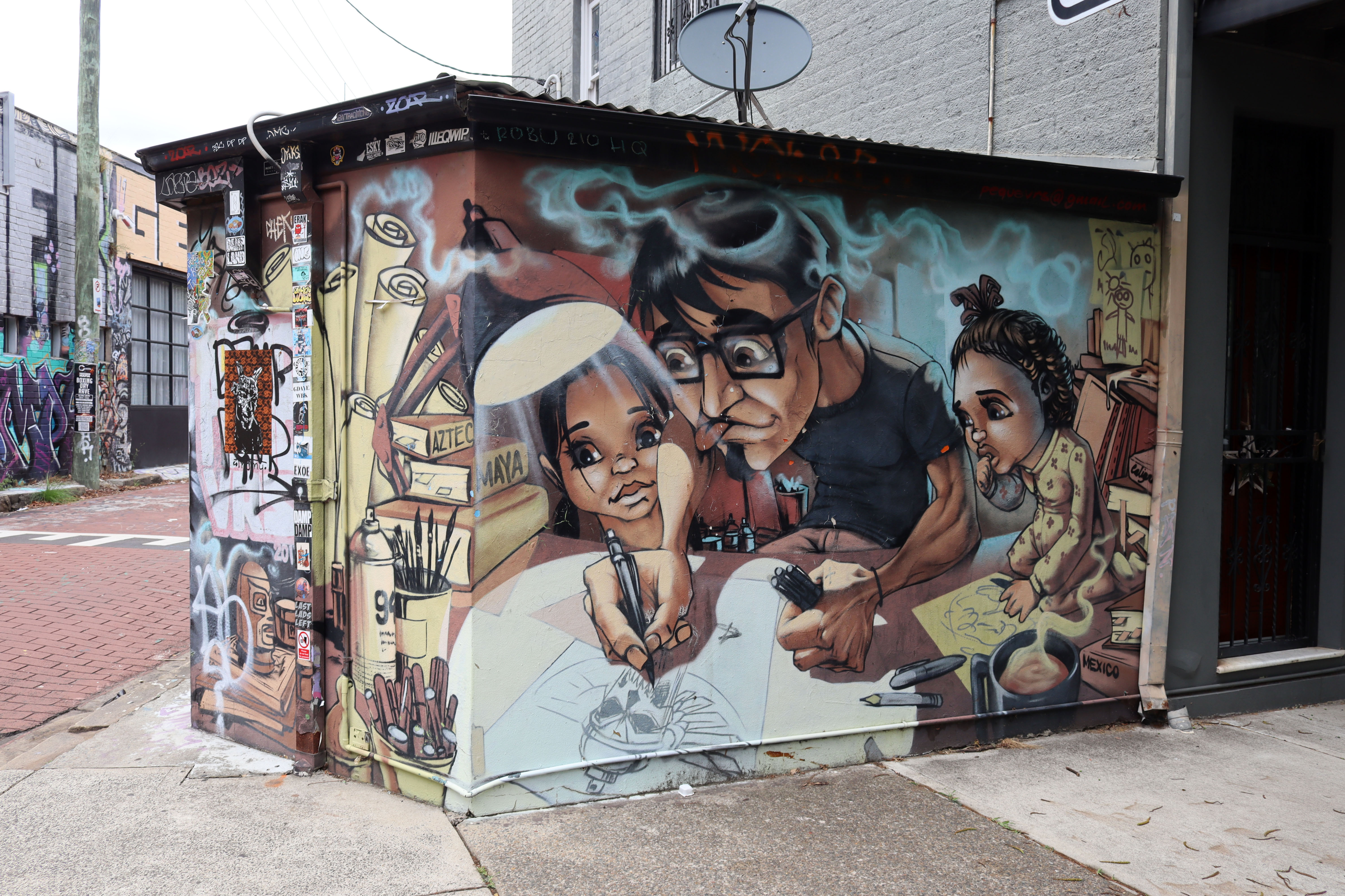 Inspiraciones by Peque | Street Art NSW