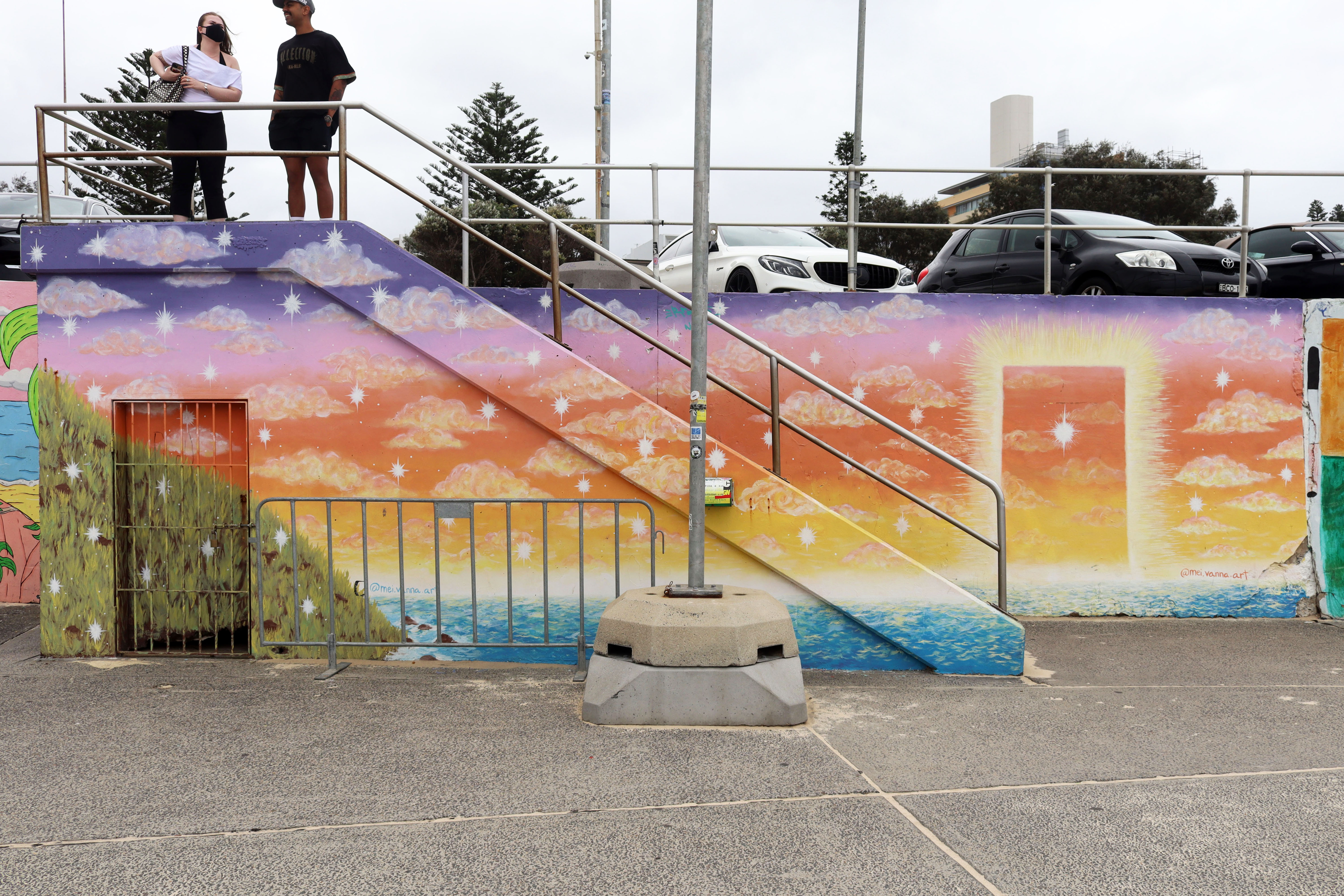Bondi Gateway by Mei Vanna | Street Art NSW