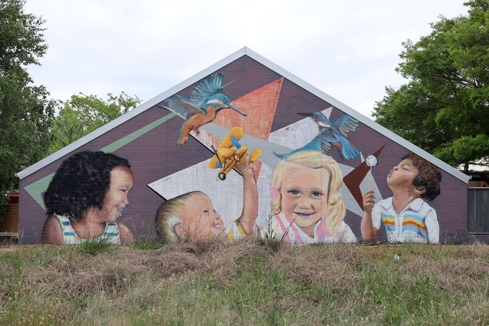 Chisholm Daycare Centre by GraffikPaint | Street Art NSW