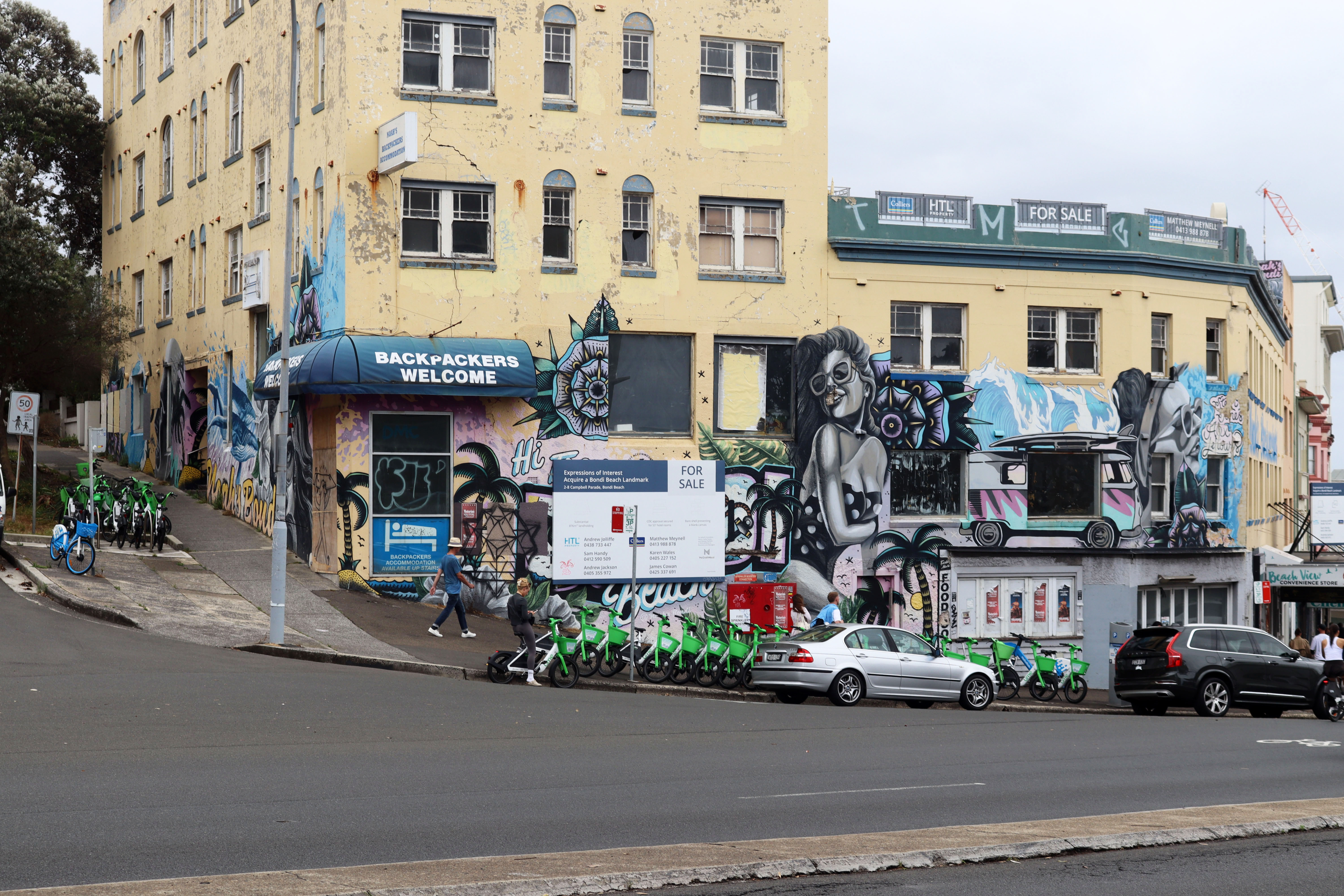 Hi From Bondi Beach by Steen Jones | Street Art NSW