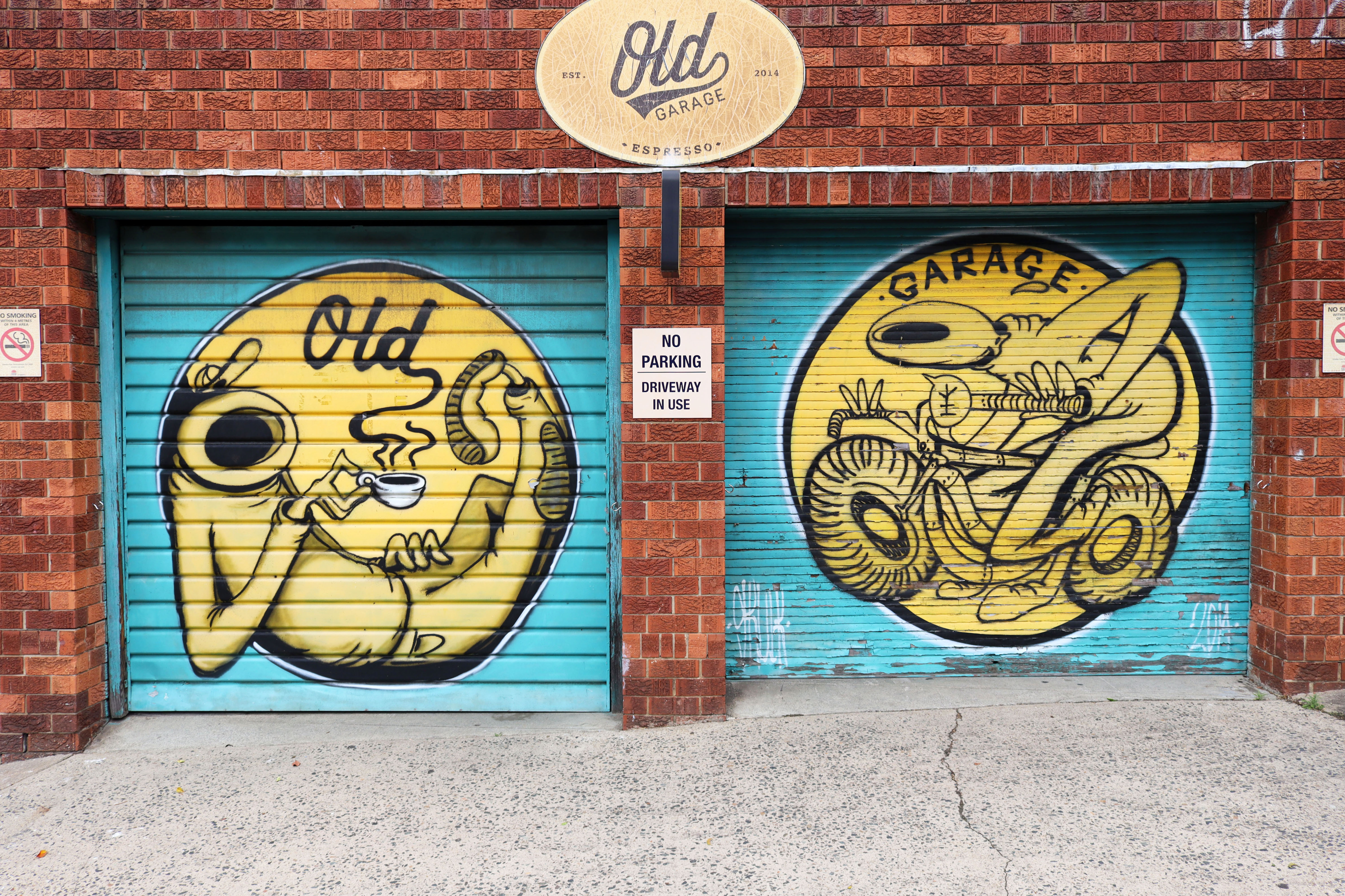 Old Garage by Skulk | Street Art NSW