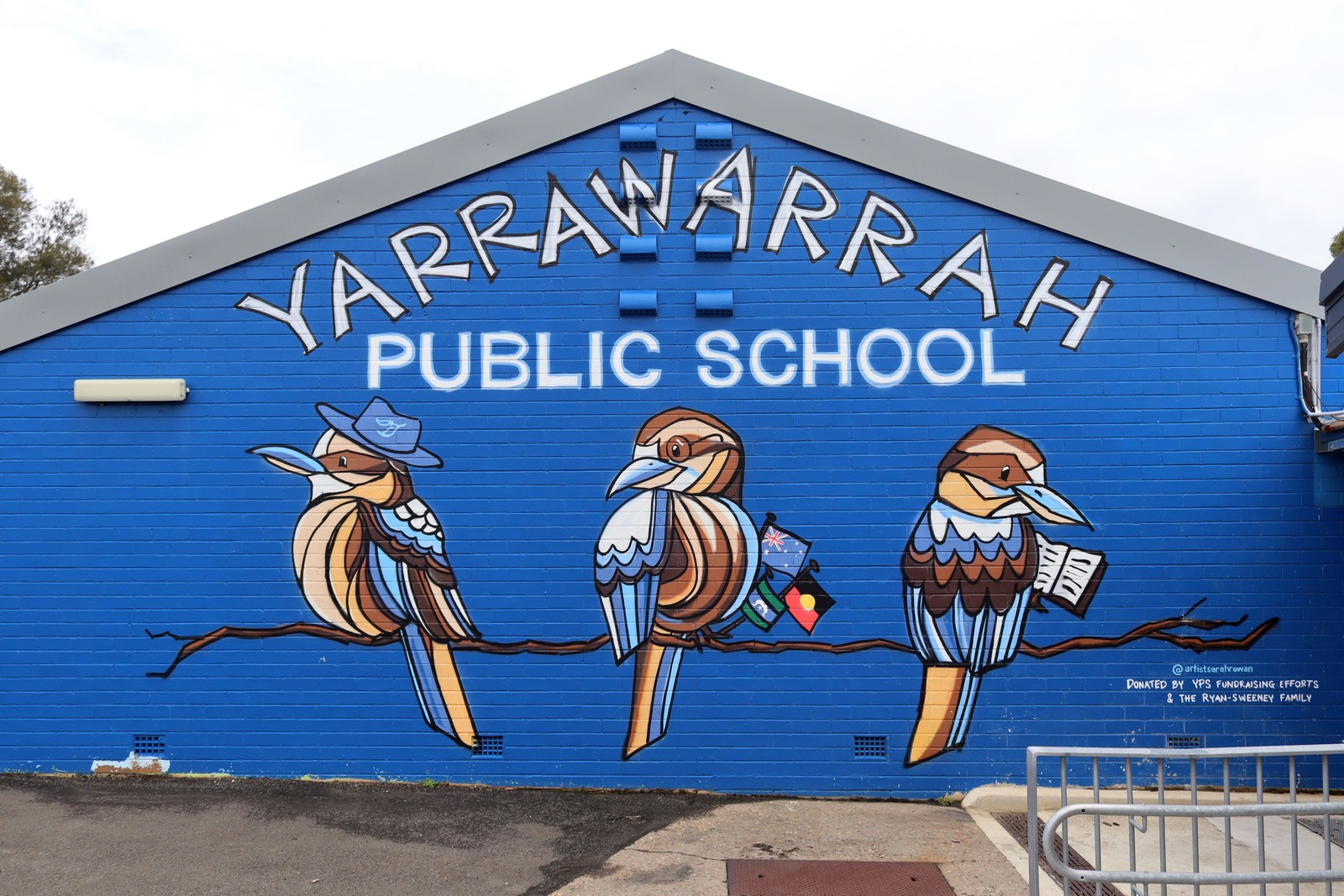 Yarrawarrah Public School by Sarah Rowan | Street Art NSW