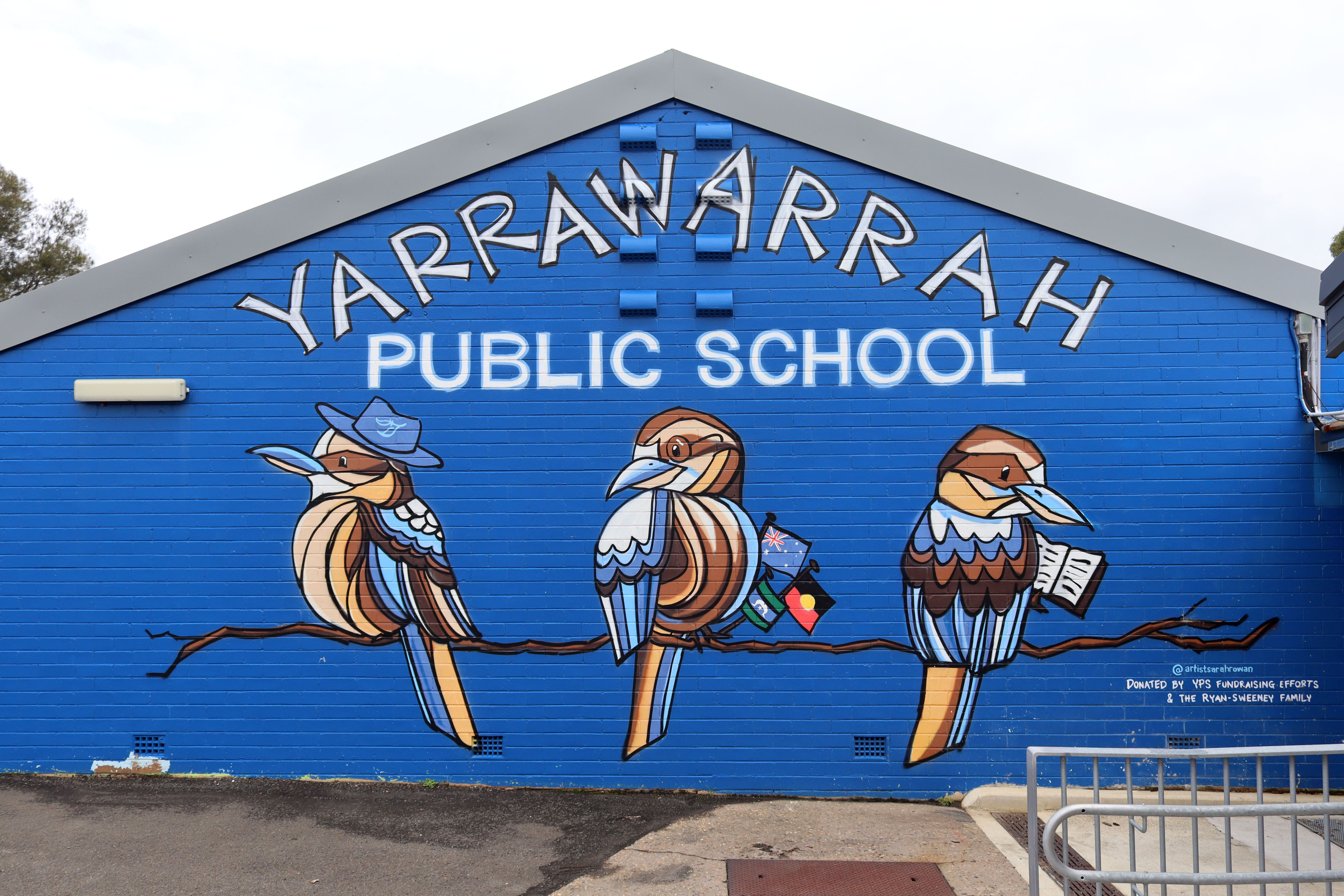Yarrawarrah Public School by Sarah Rowan | Street Art NSW
