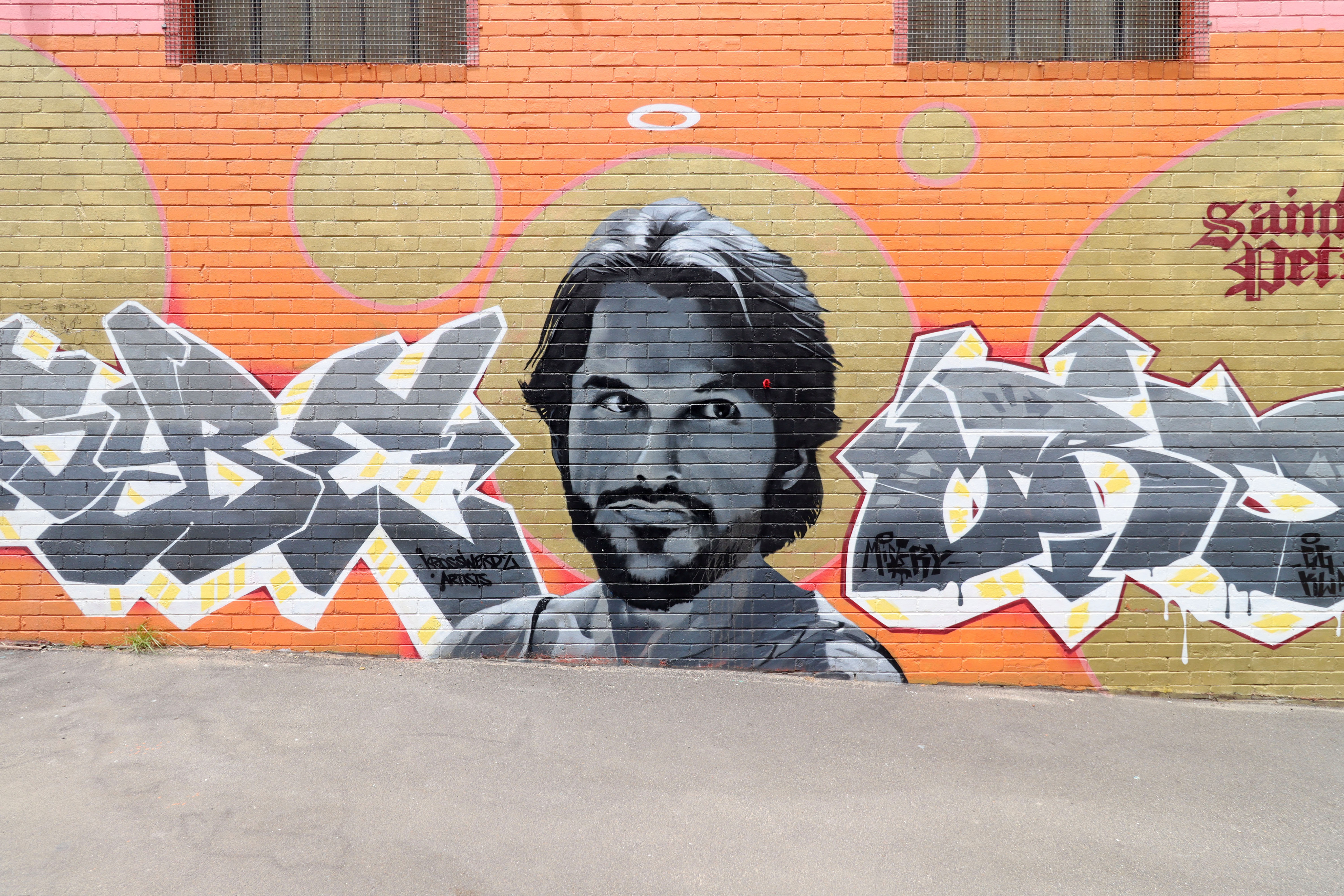 Saint Peters by Mistery | Street Art NSW