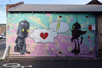 Robot Mural