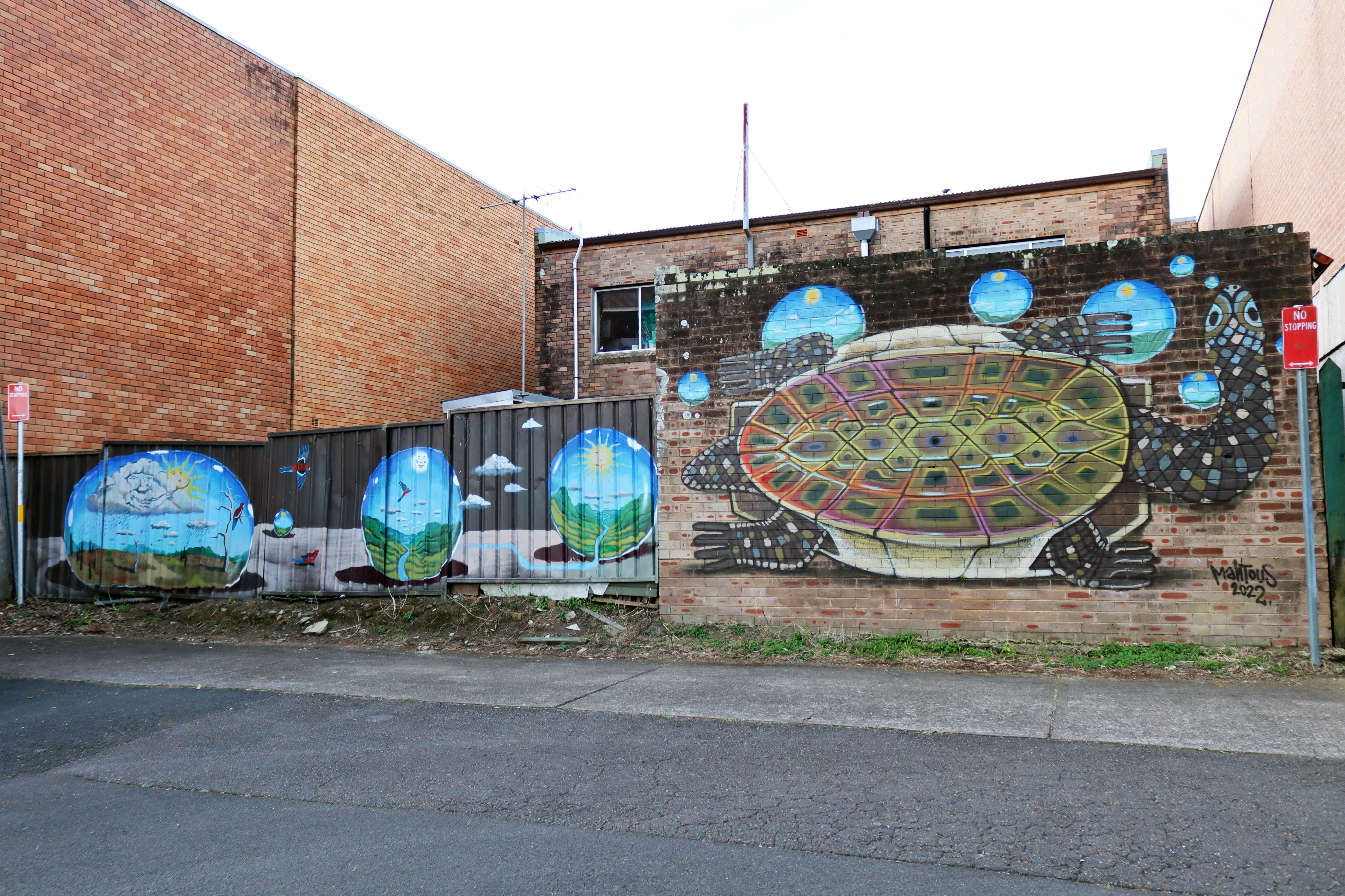 Untitled by Mahtous | Street Art NSW