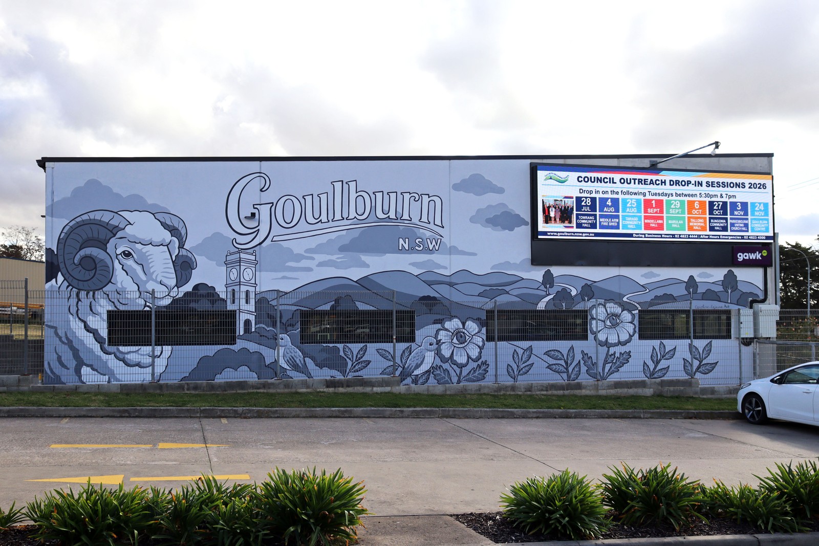 Goulburn by Caroline Lejeune | Street Art NSW
