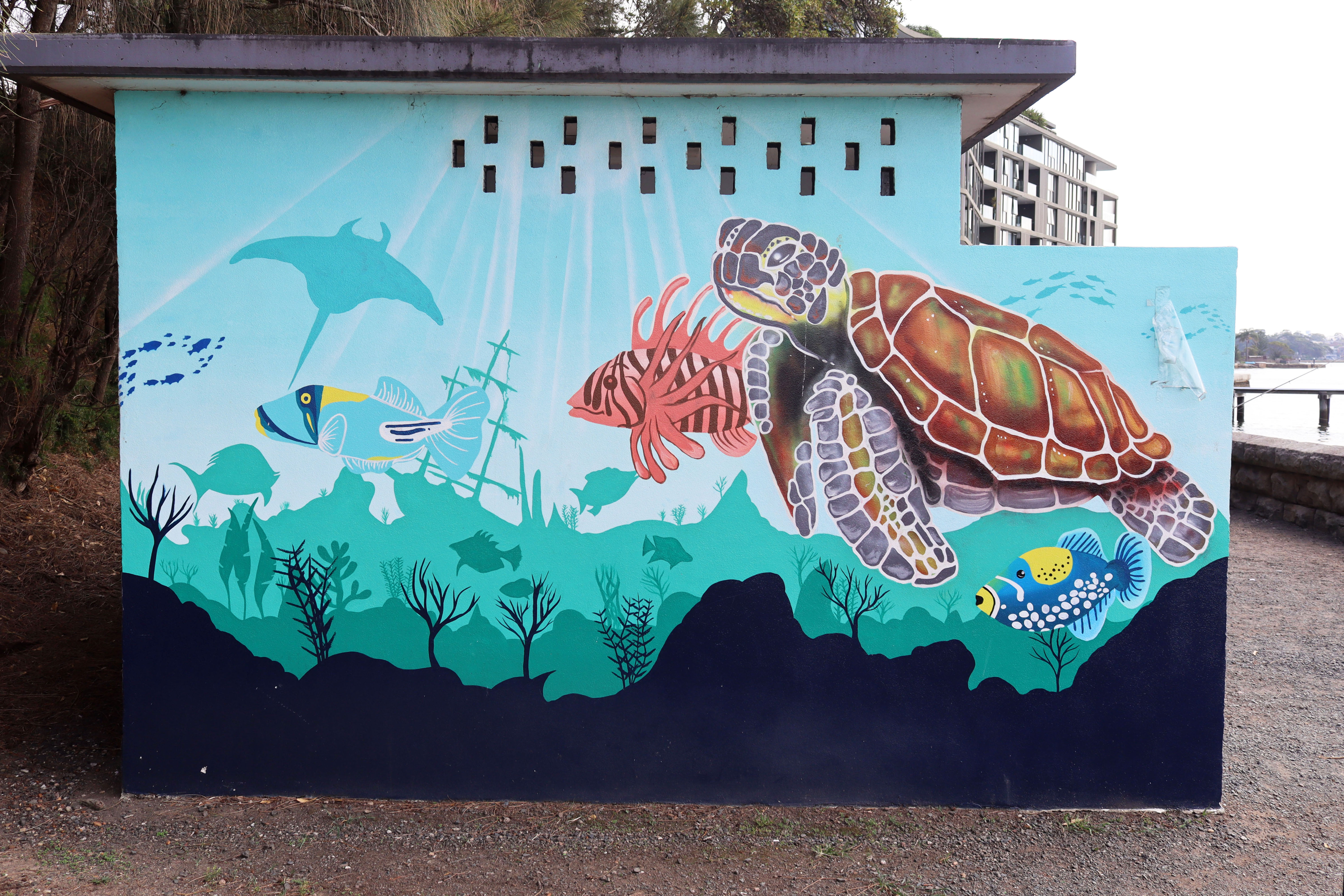 Under the Sea by Matthew Bramston | Street Art NSW