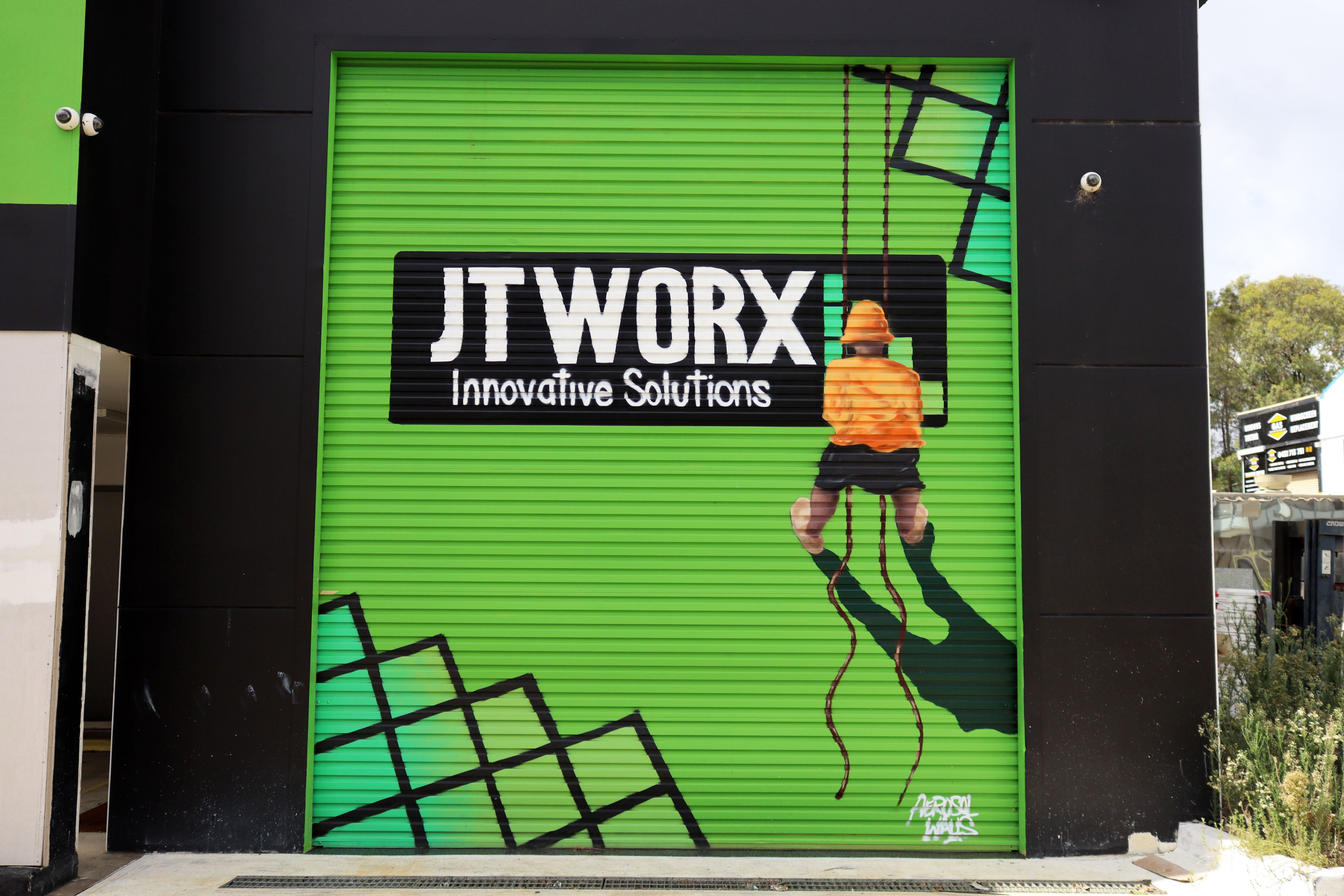 JT Worx by Aerosol Walls | Street Art NSW