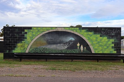 Time Tunnel Mural