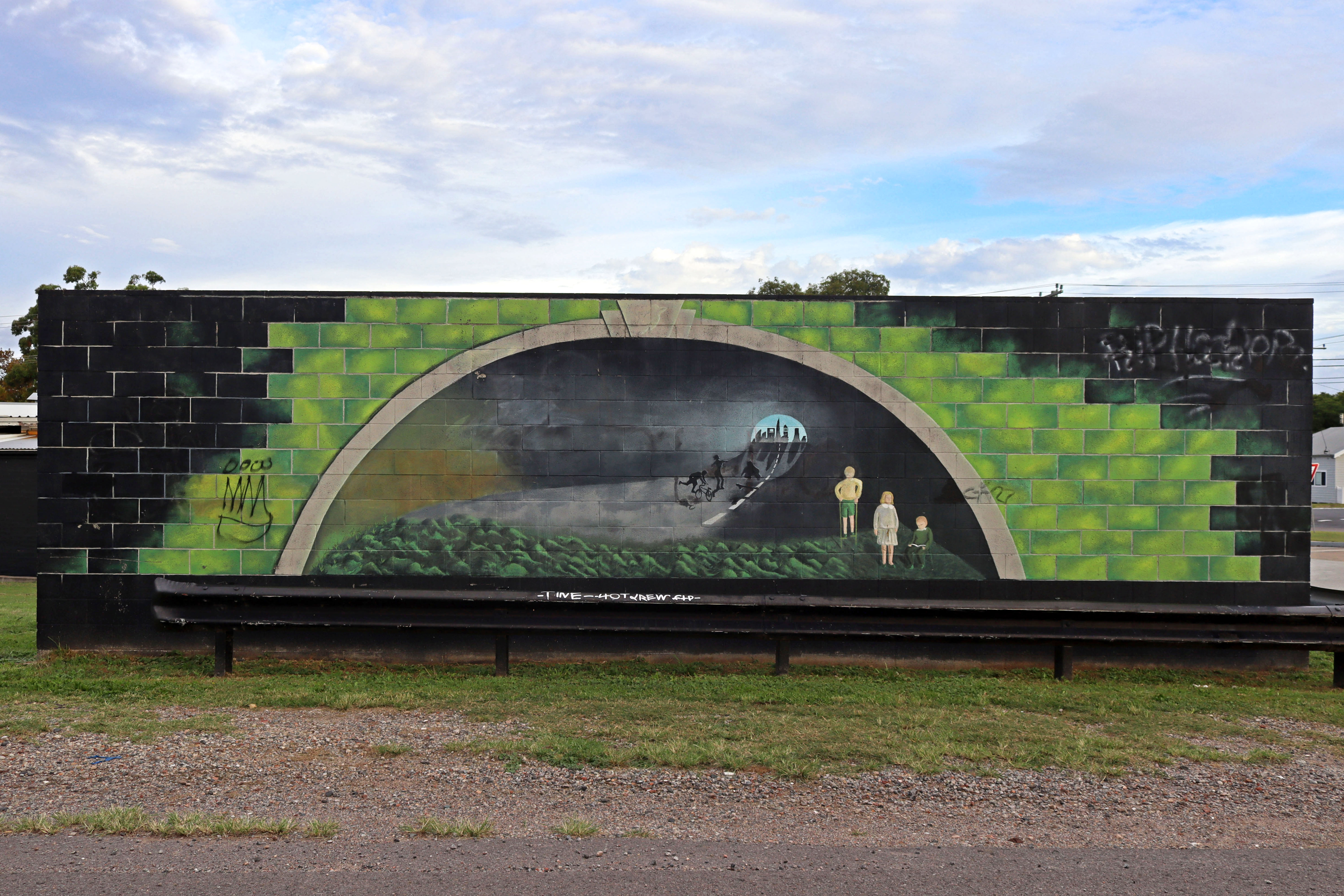 Time Tunnel Mural