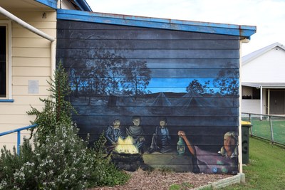 Campfire Mural
