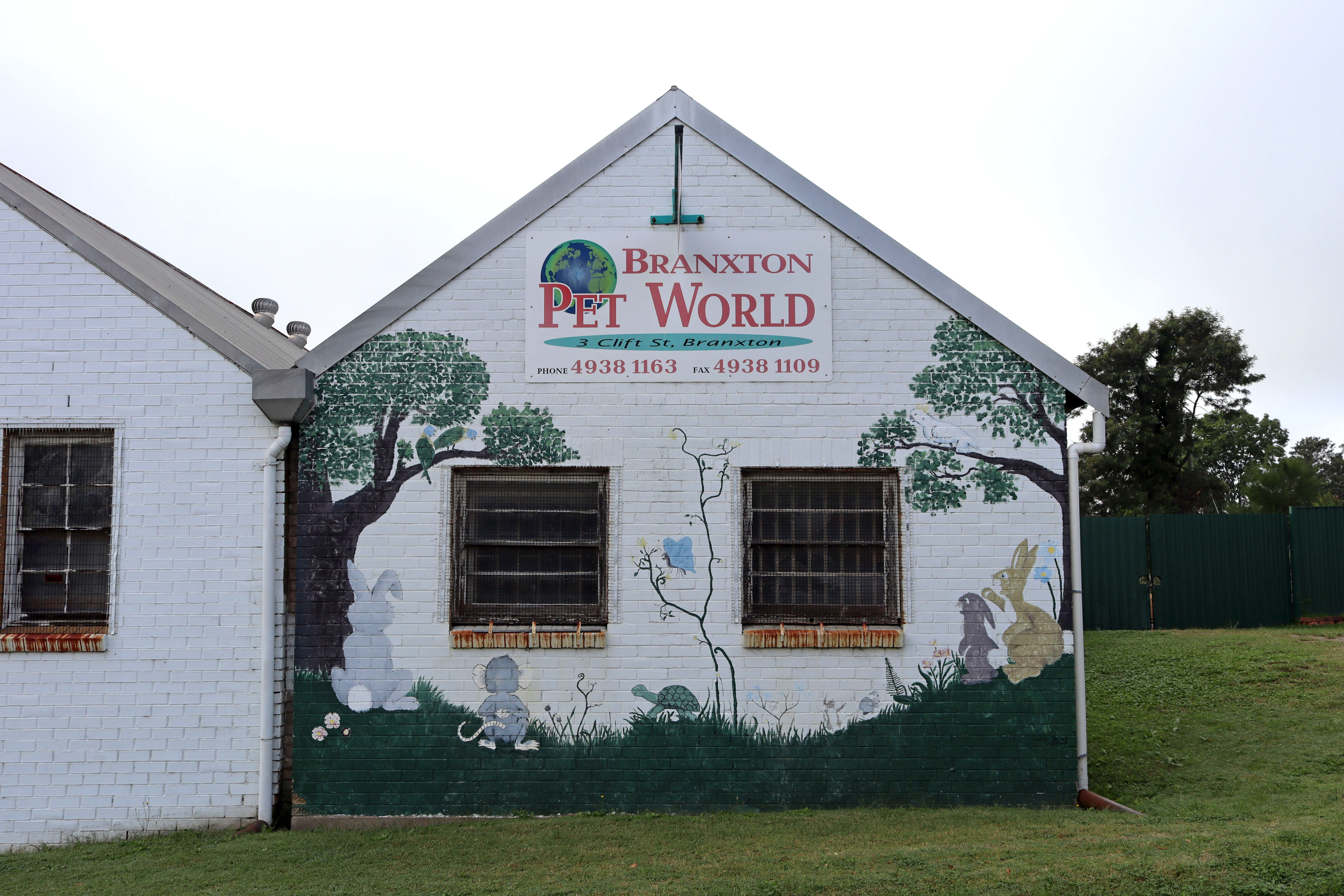 Branxton Pet World by Aaron Dries | Street Art NSW