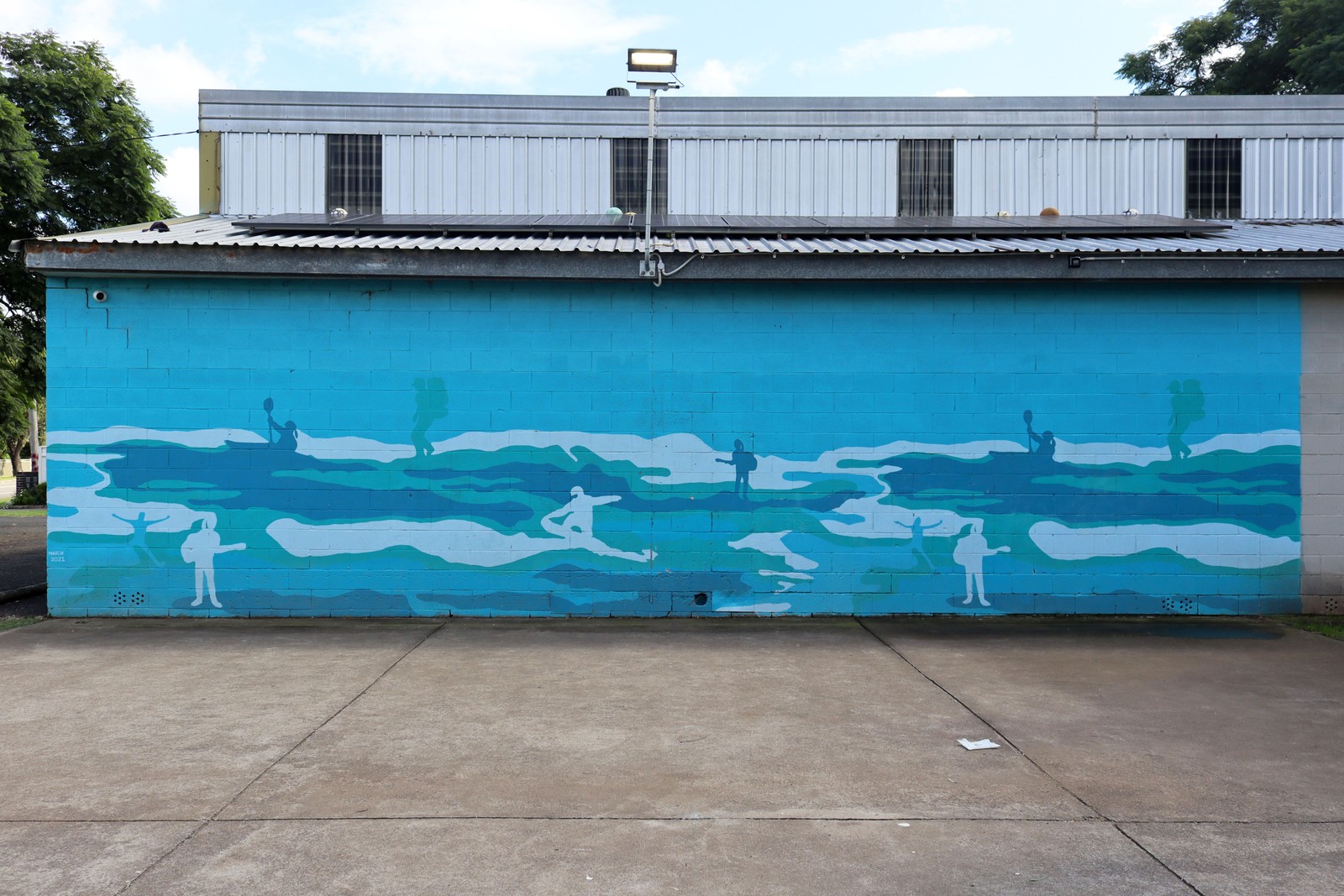 Untitled by PCYC Singleton | Street Art NSW