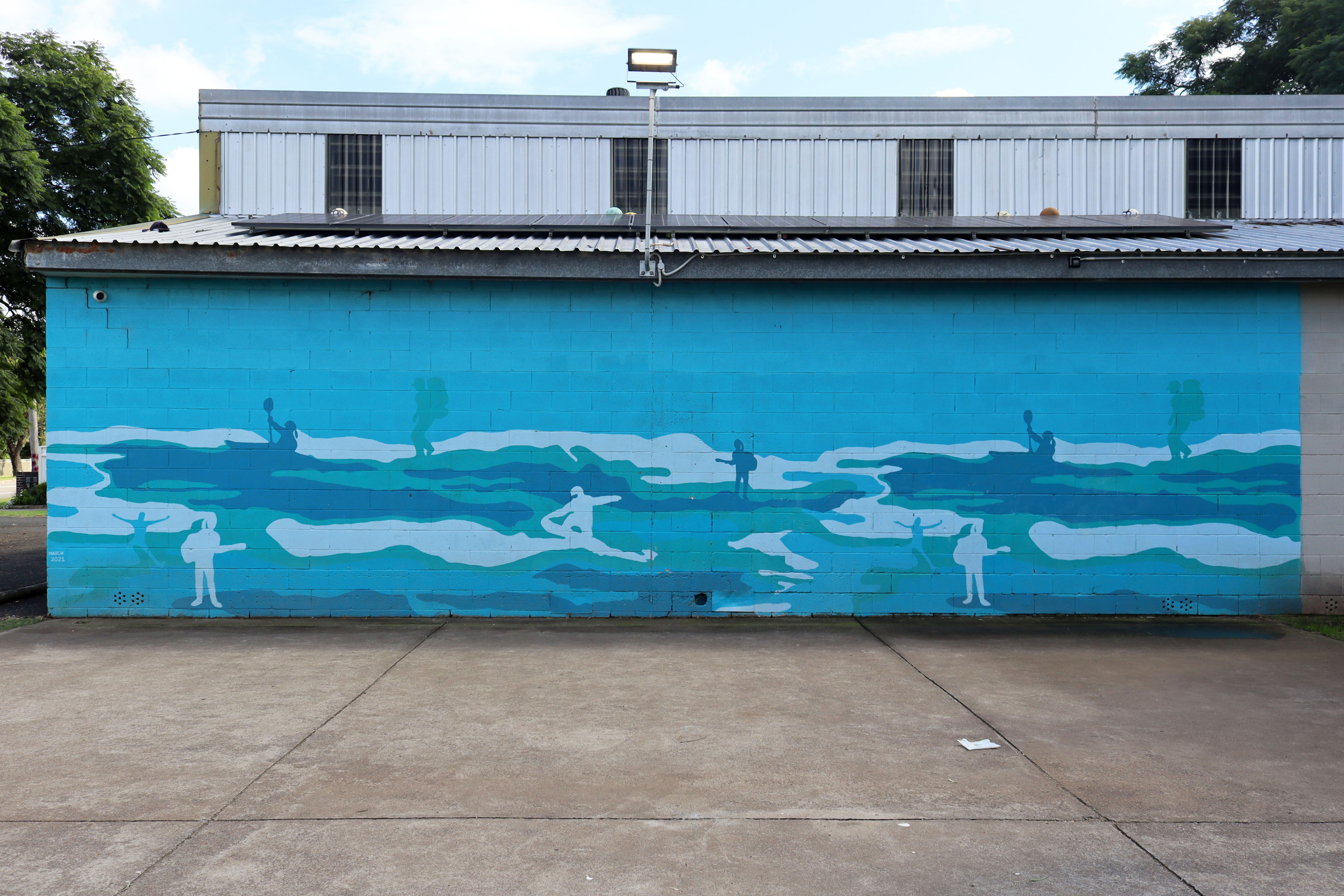Untitled by PCYC Singleton | Street Art NSW