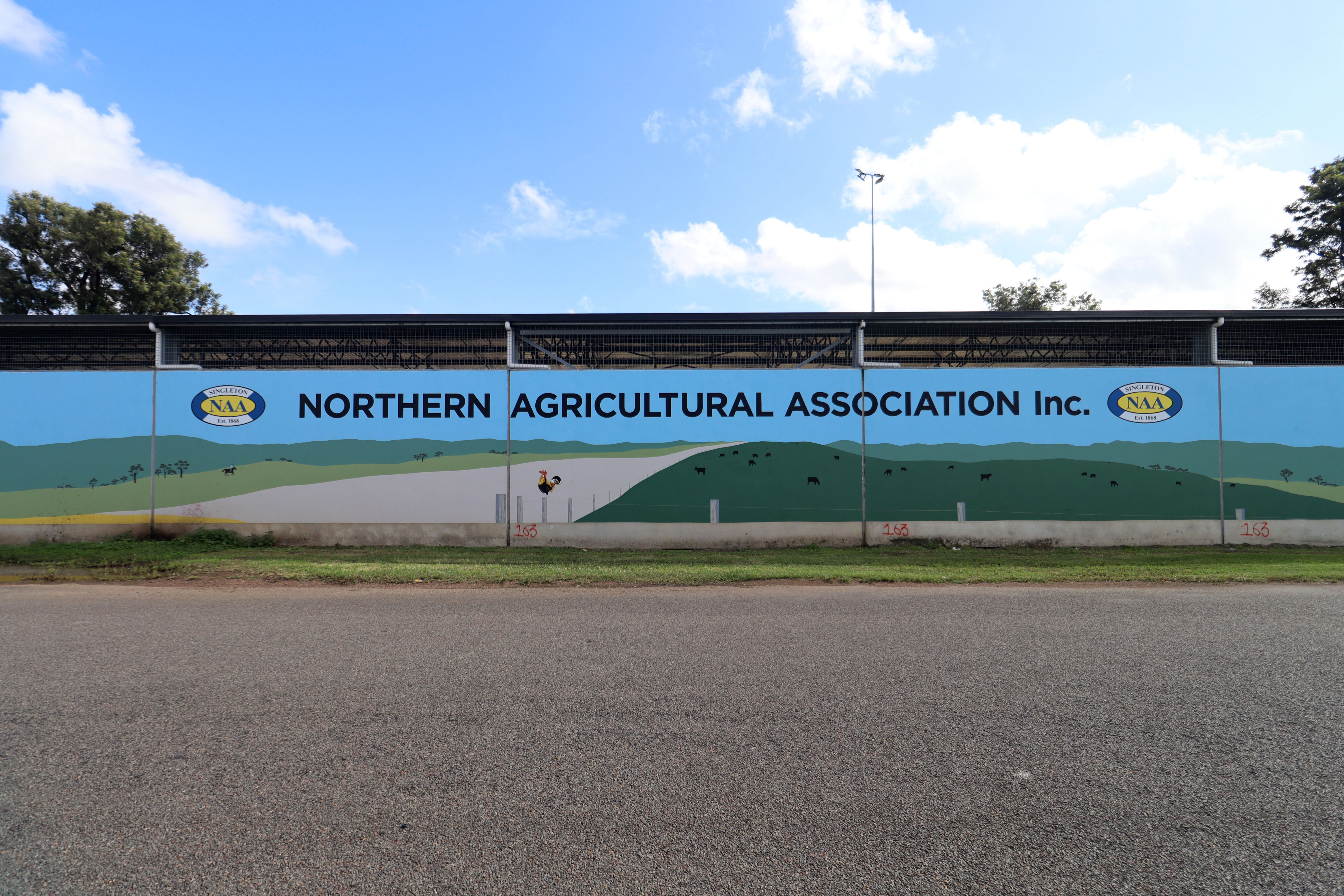 Northern Agricultural Association Inc. by Sally Hinchcliffe | Street Art NSW