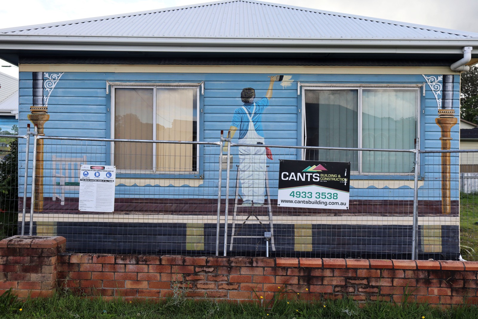 Abermain Newsagency Mural | Street Art NSW