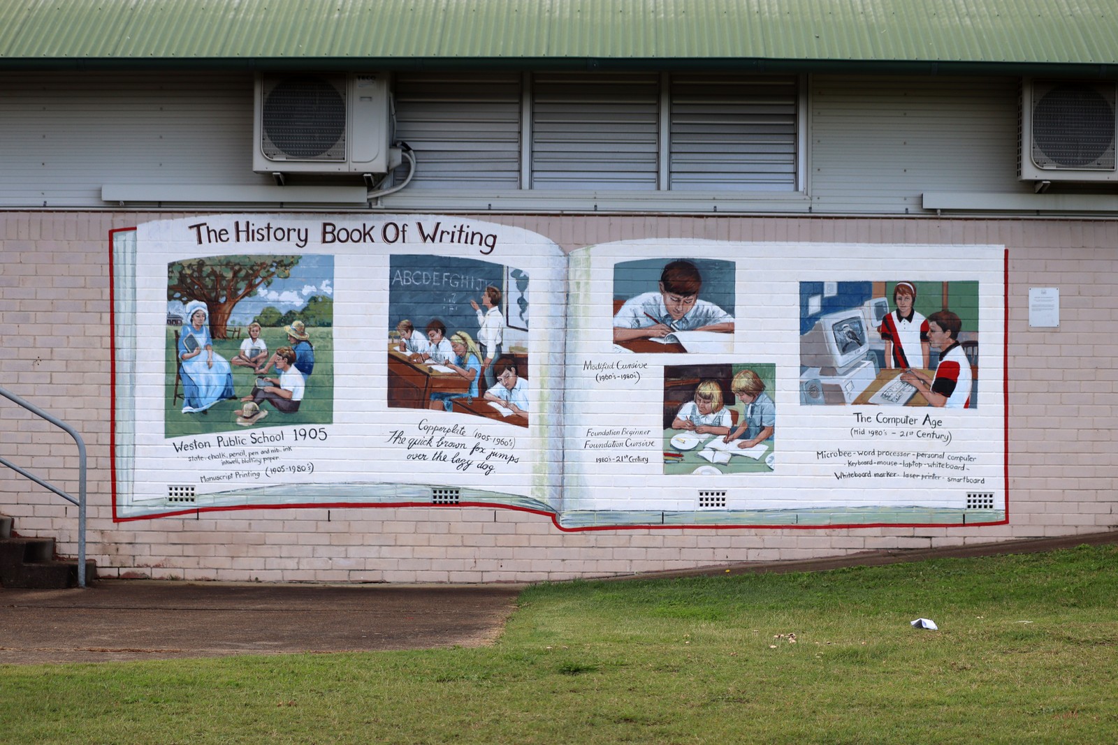 History of Handwriting by Francis Fussell | Street Art NSW