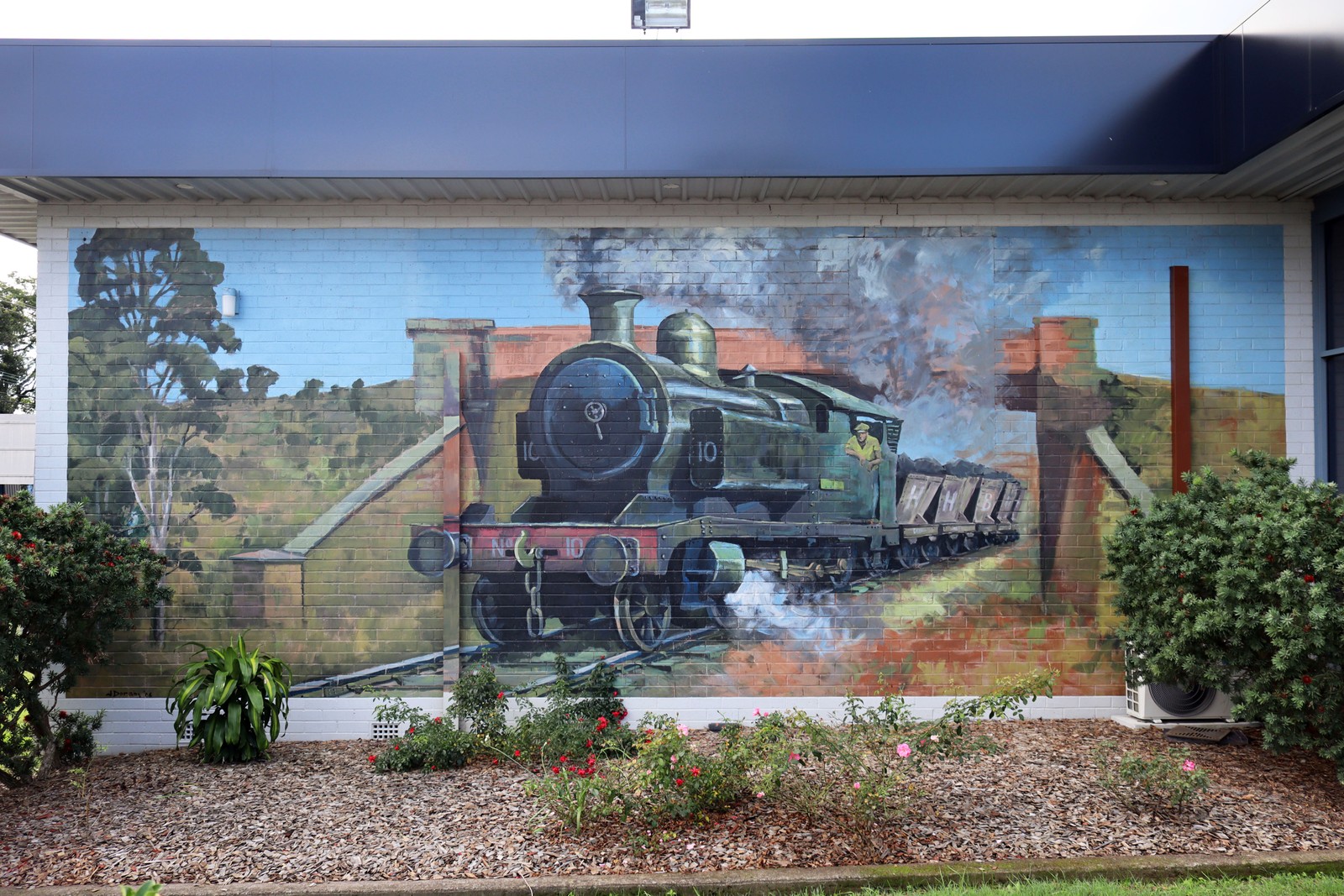 No. 10 Locomotive by John Dorahy | Street Art NSW