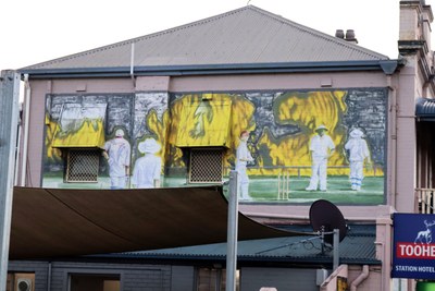 Ashes 2002 Mural