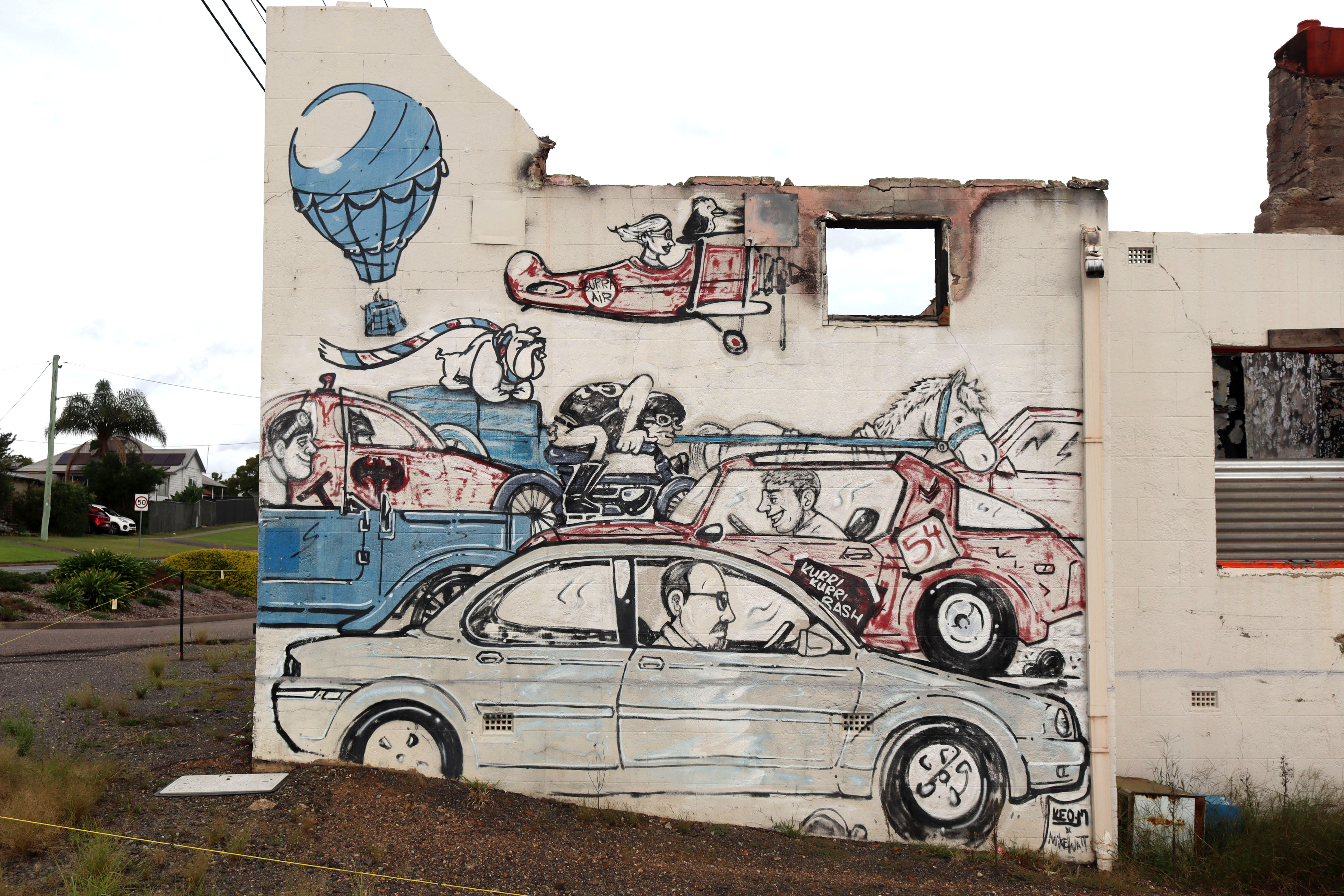 Car54 Where Are You? by Mike Watt | Street Art NSW