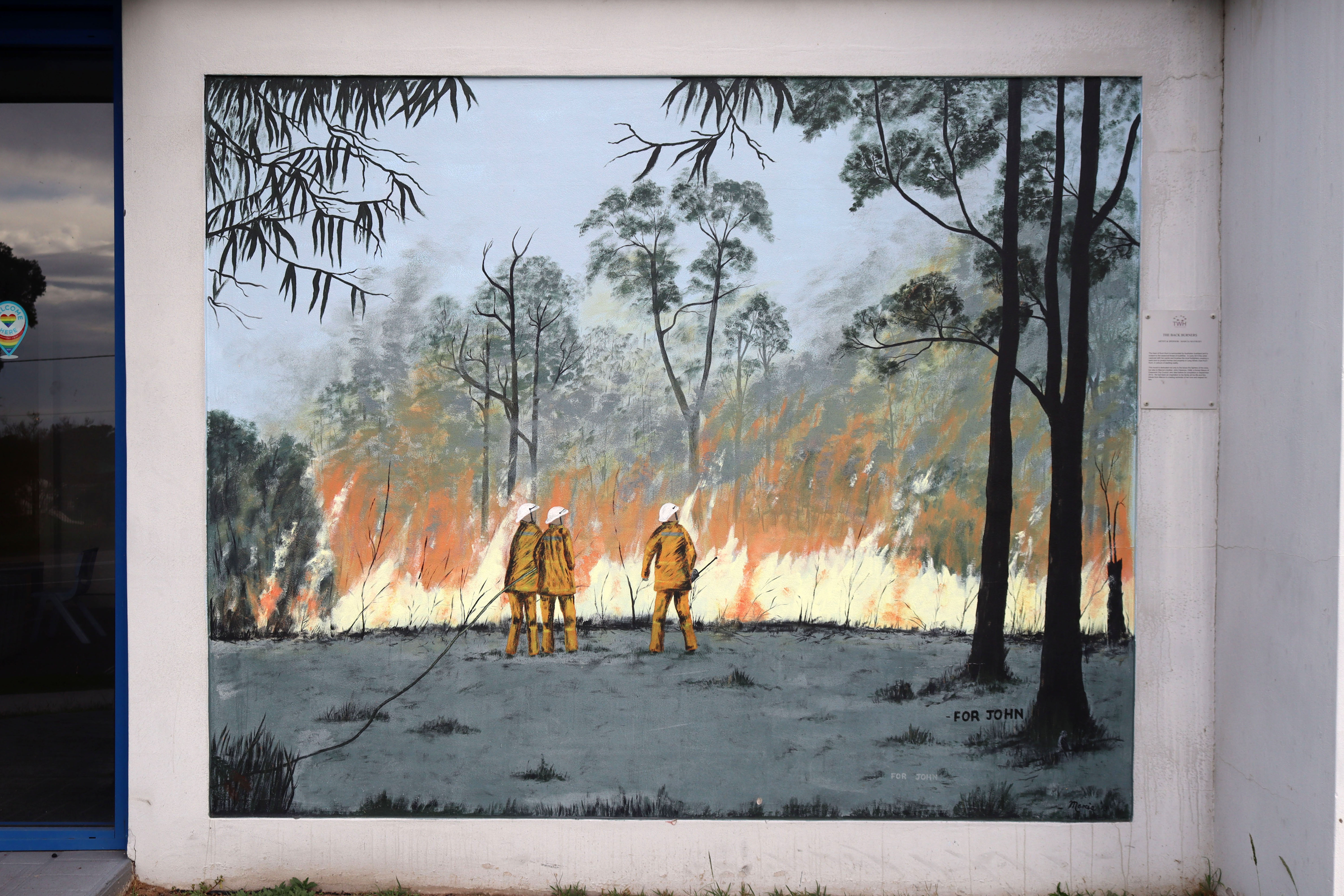 The Back Burners by Marcia Maybury | Street Art NSW