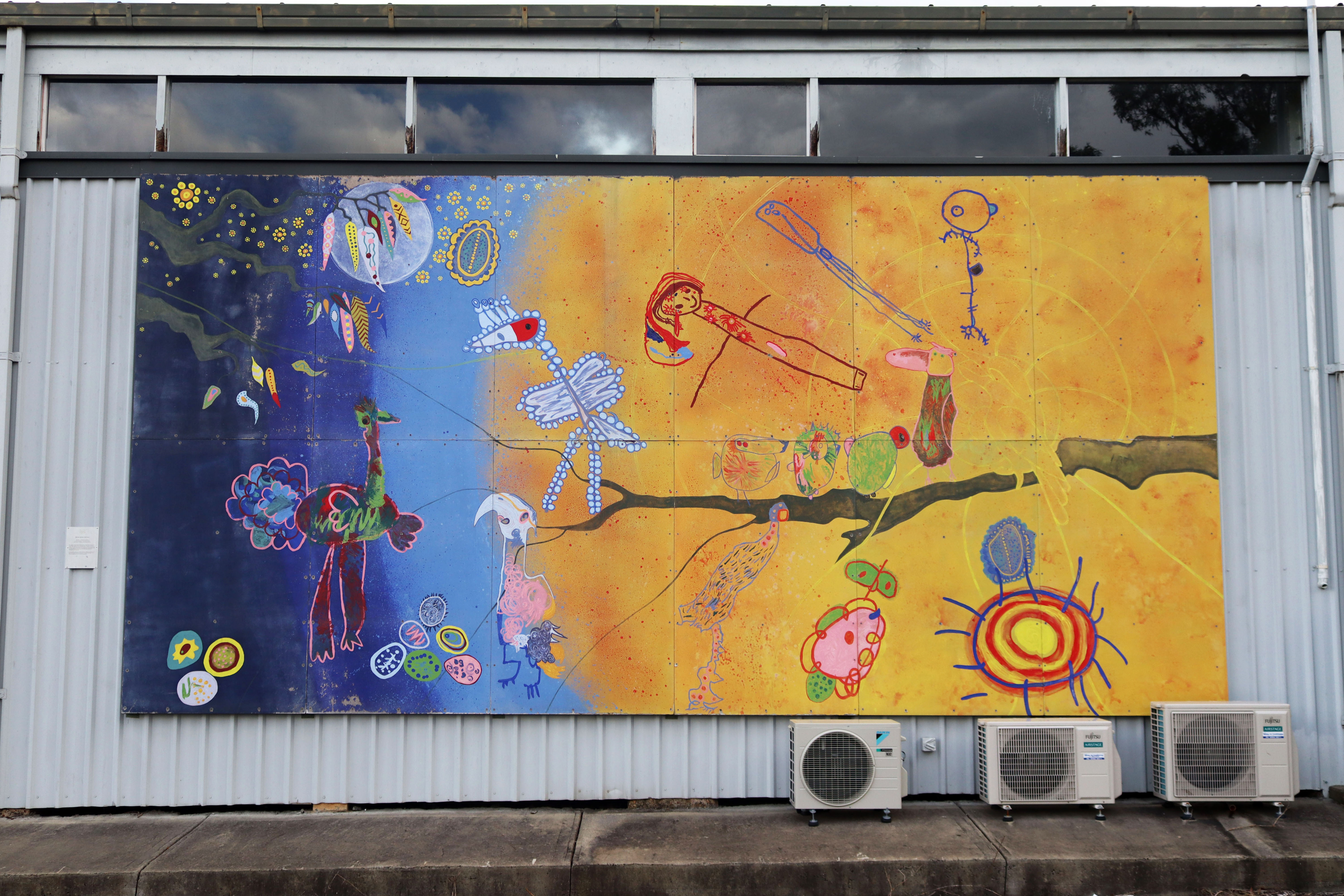 Preschool Mural by Sandii Walker | Street Art NSW