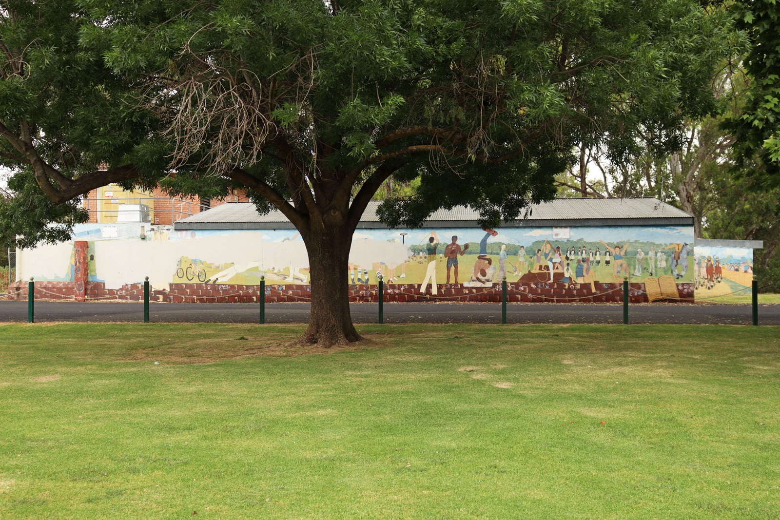 River Park Community Art Project by Karin Duce | Street Art NSW