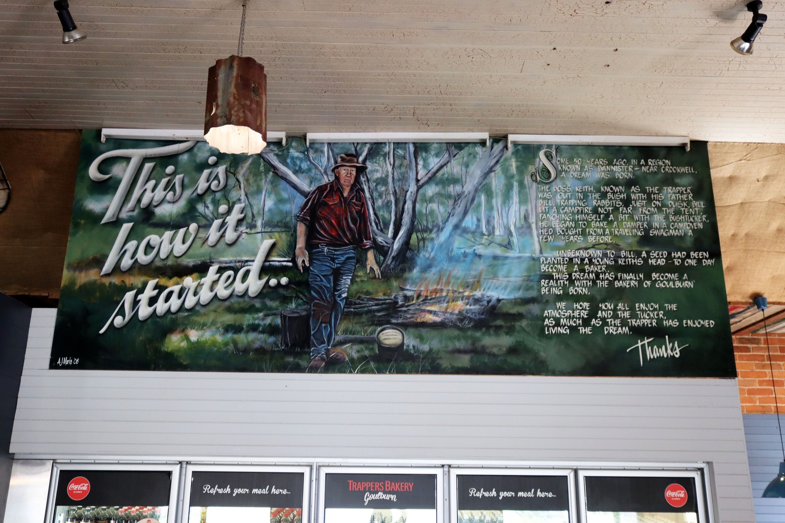 This Is How It Started by A.J. Marks | Street Art NSW
