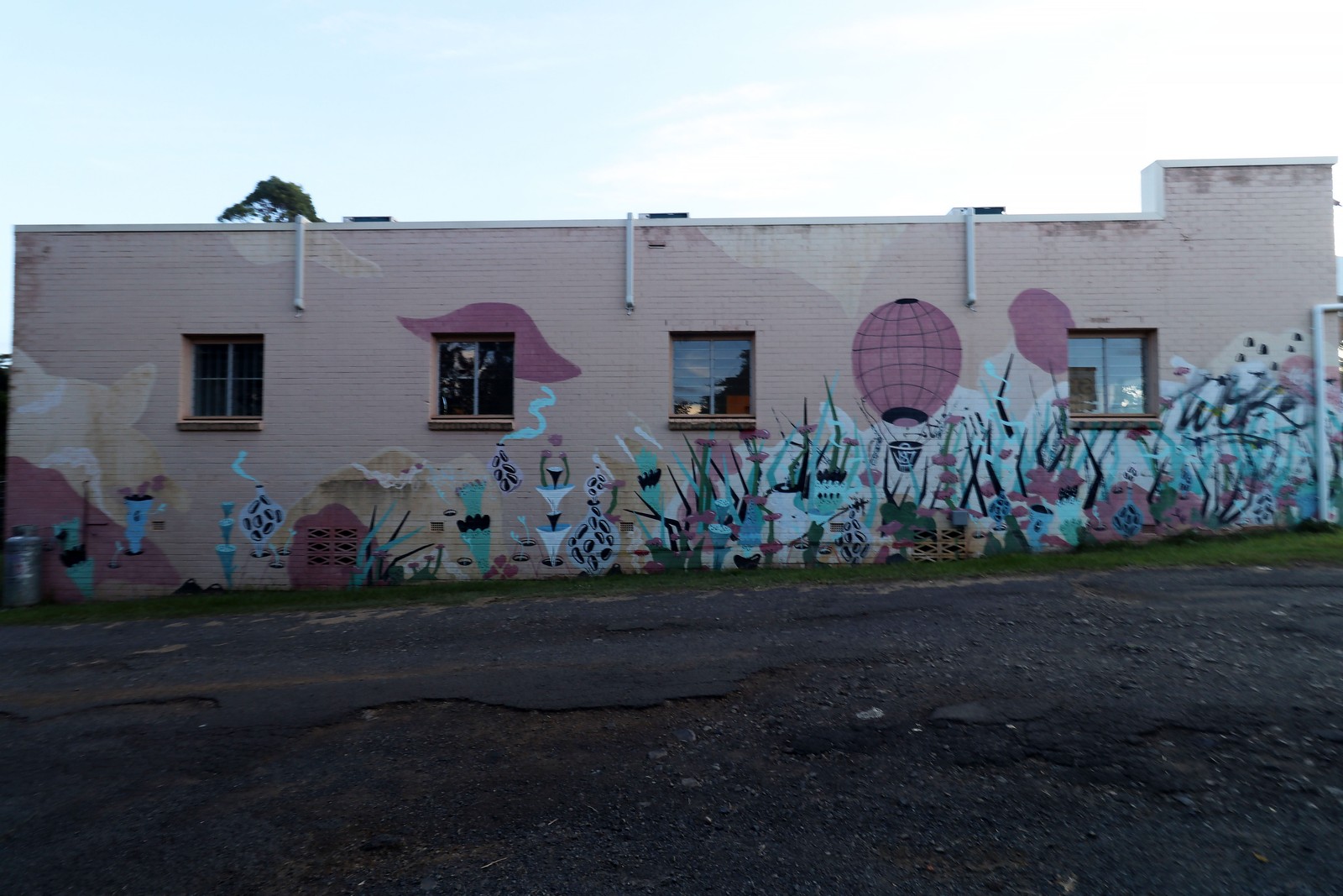 Floral Coral Wall by Studio Dennis | Street Art NSW