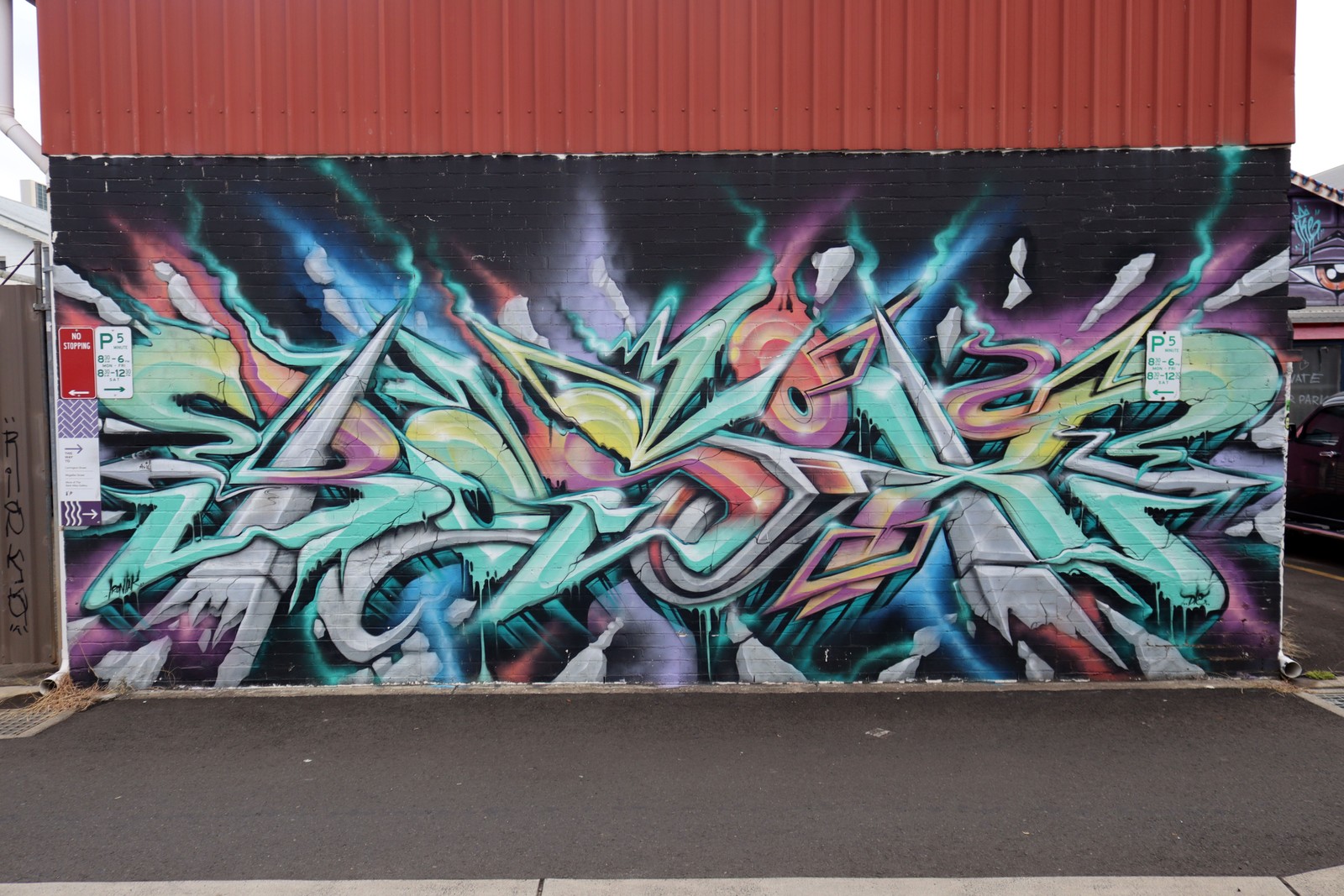 Dope In Effect by Basix | Street Art NSW
