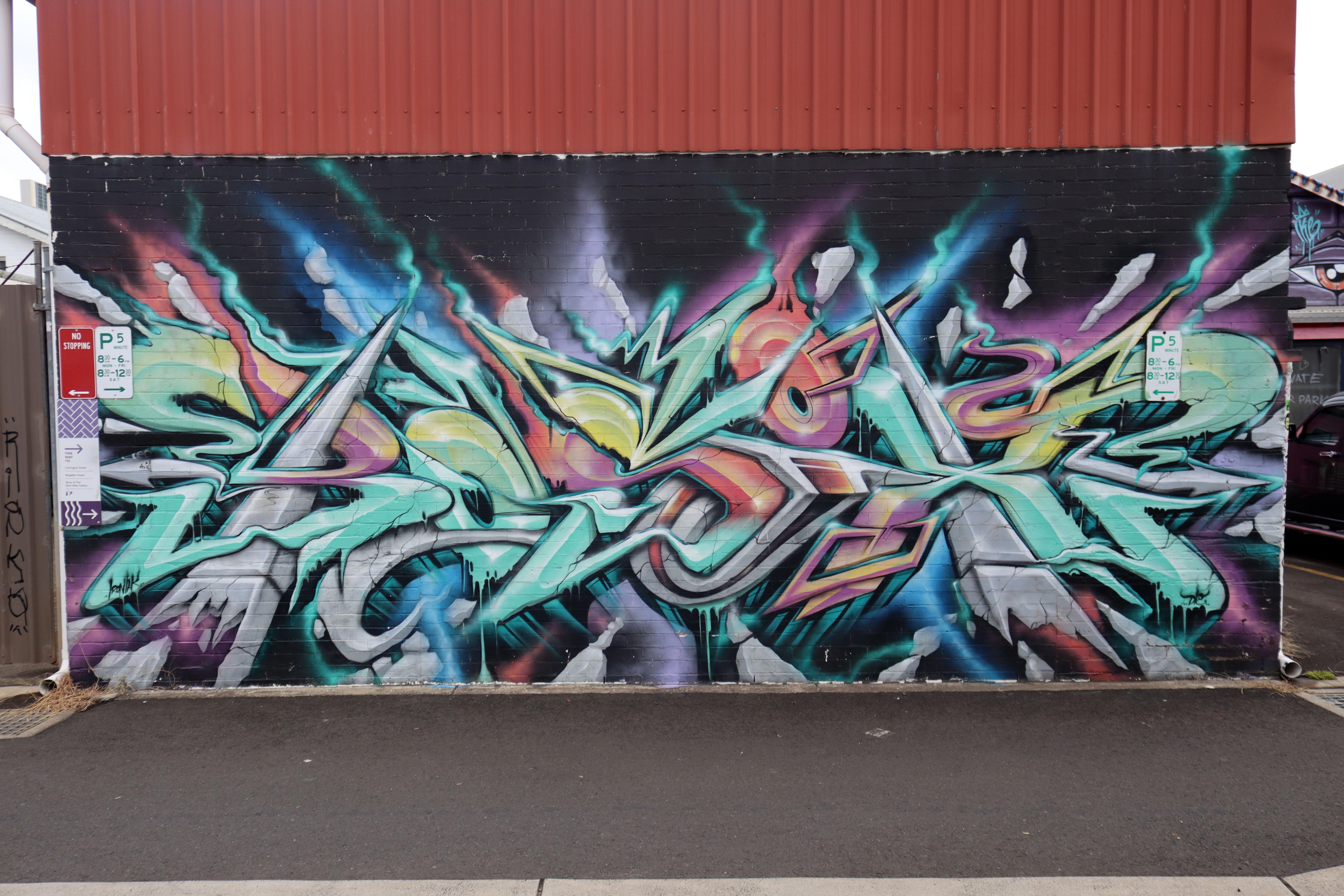 Dope In Effect by Mr. Basix | Street Art NSW