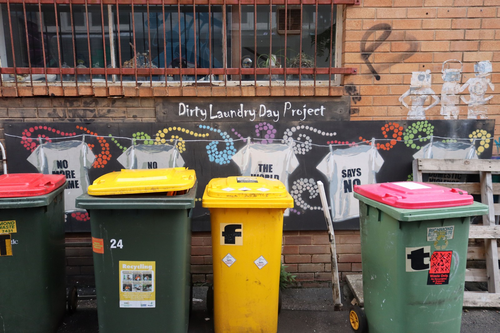 Dirty Laundry Day Project | Street Art NSW