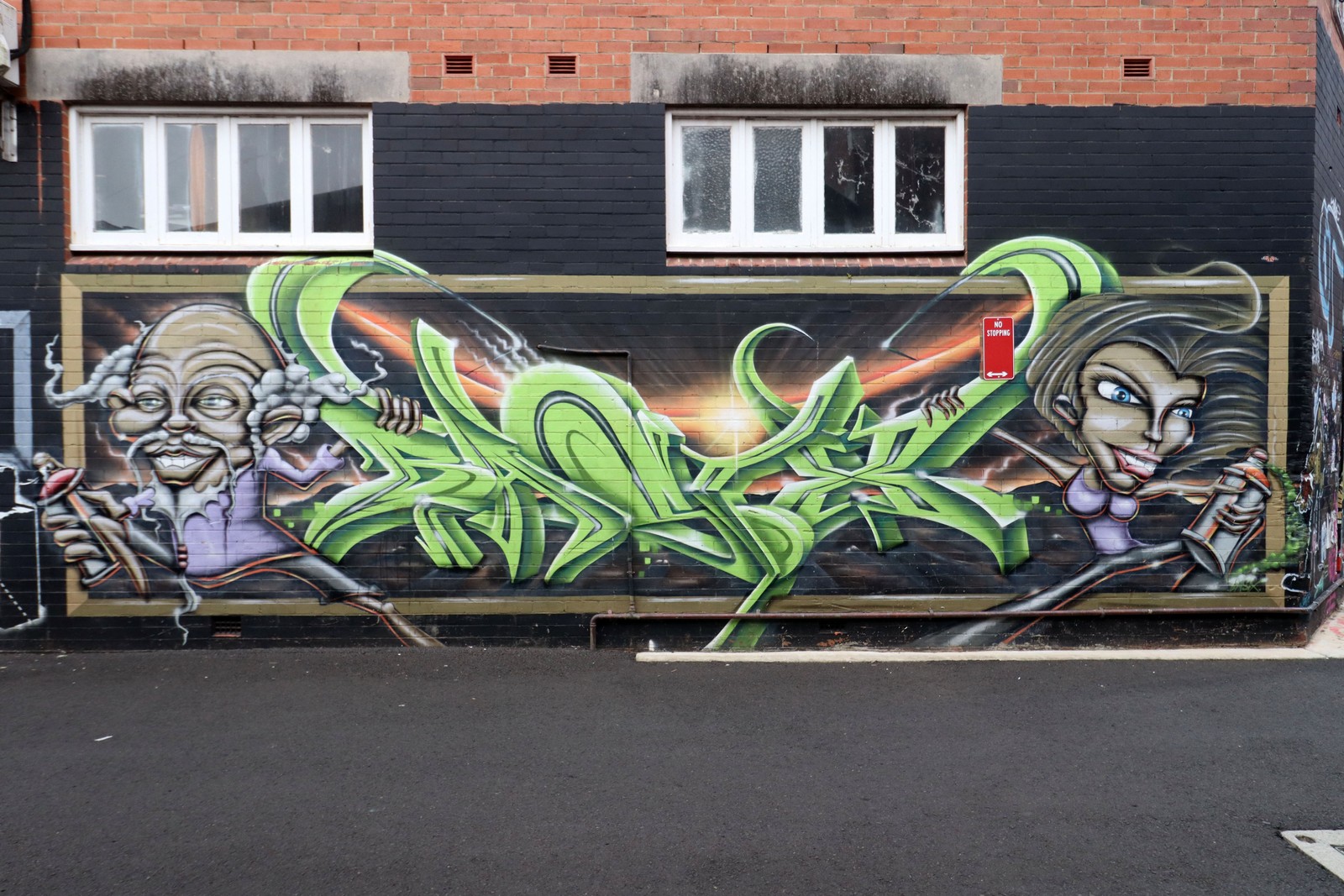 Untitled by Basix | Street Art NSW
