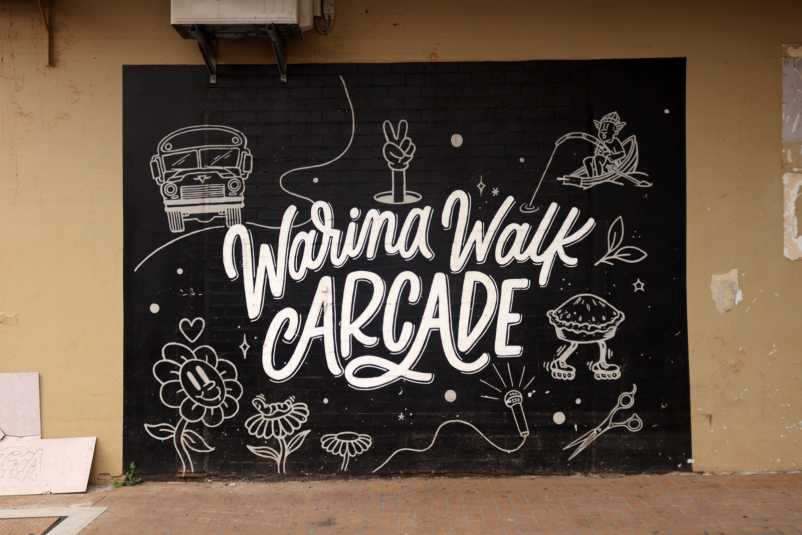Warina Walk Arcade by Megan Designs | Street Art NSW