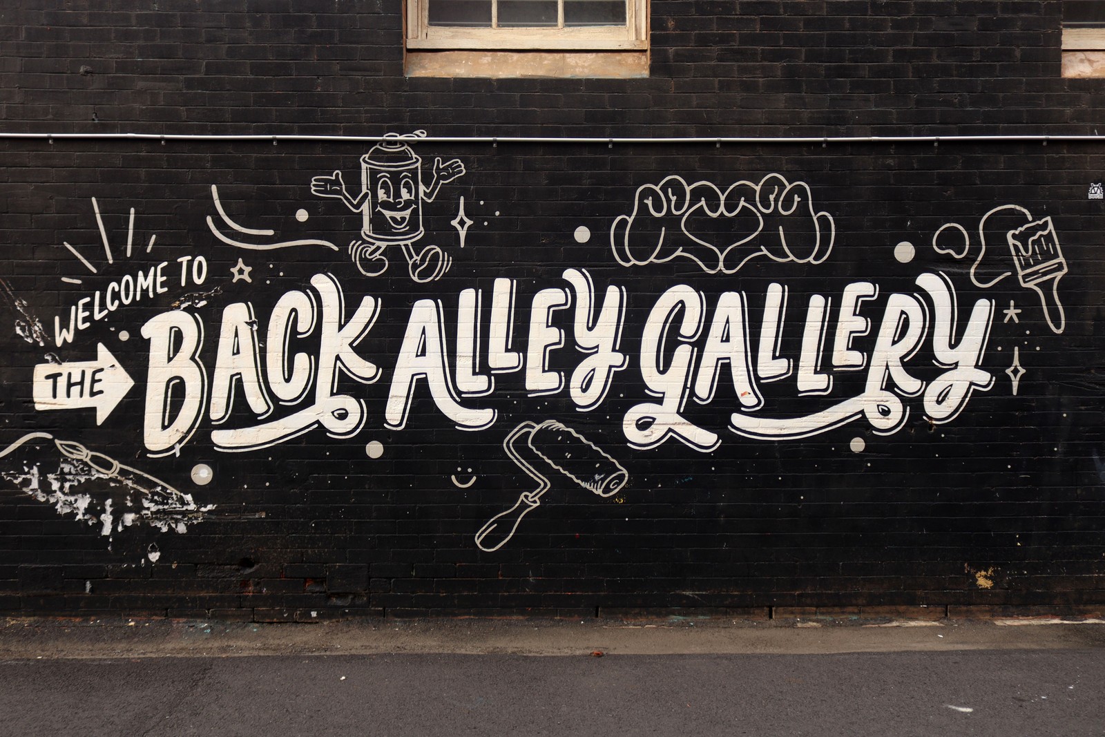 Welcome to the Back Alley Gallery by Megan Designs | Street Art NSW