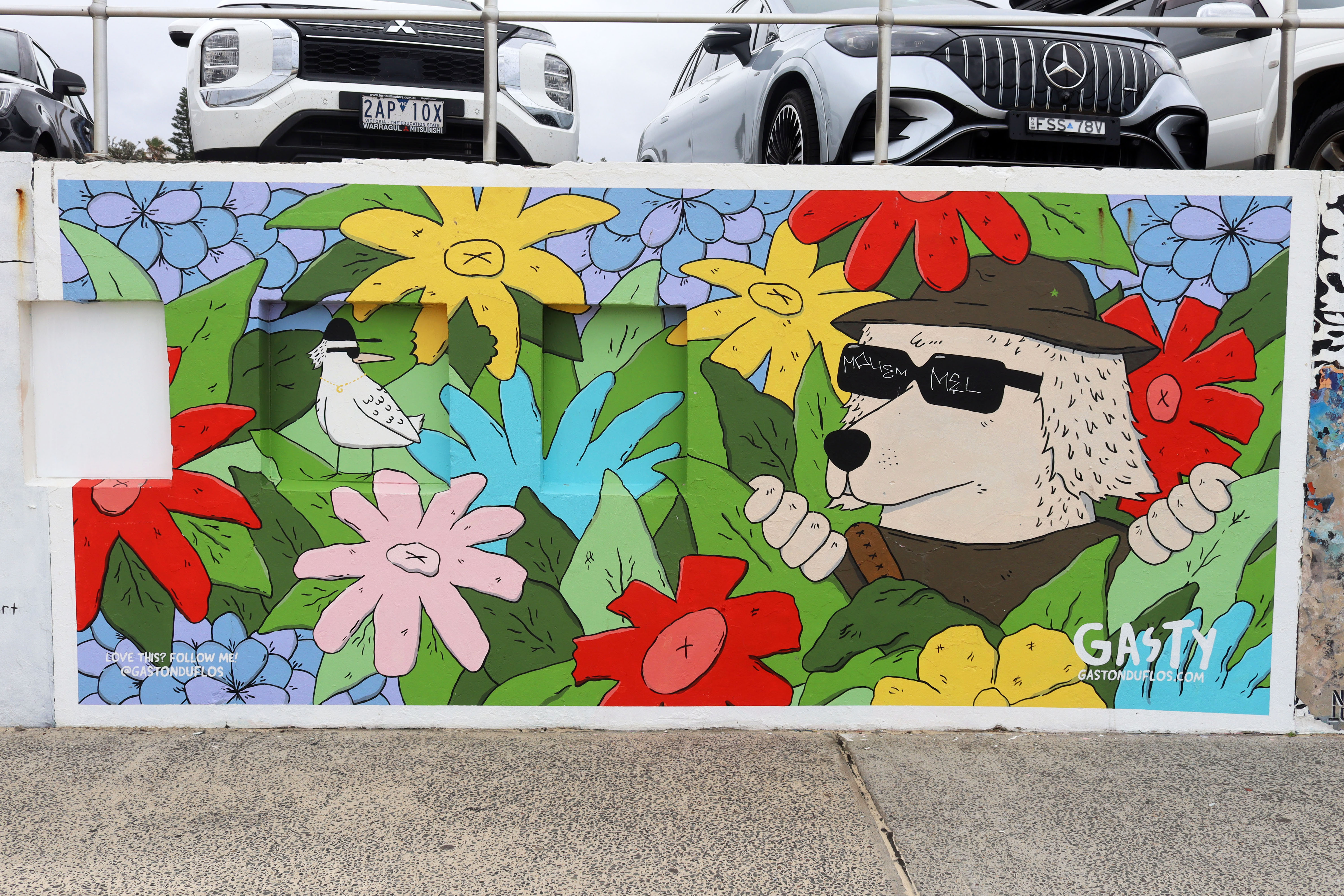 LIFE IS A DREAM by GASTY | Street Art NSW